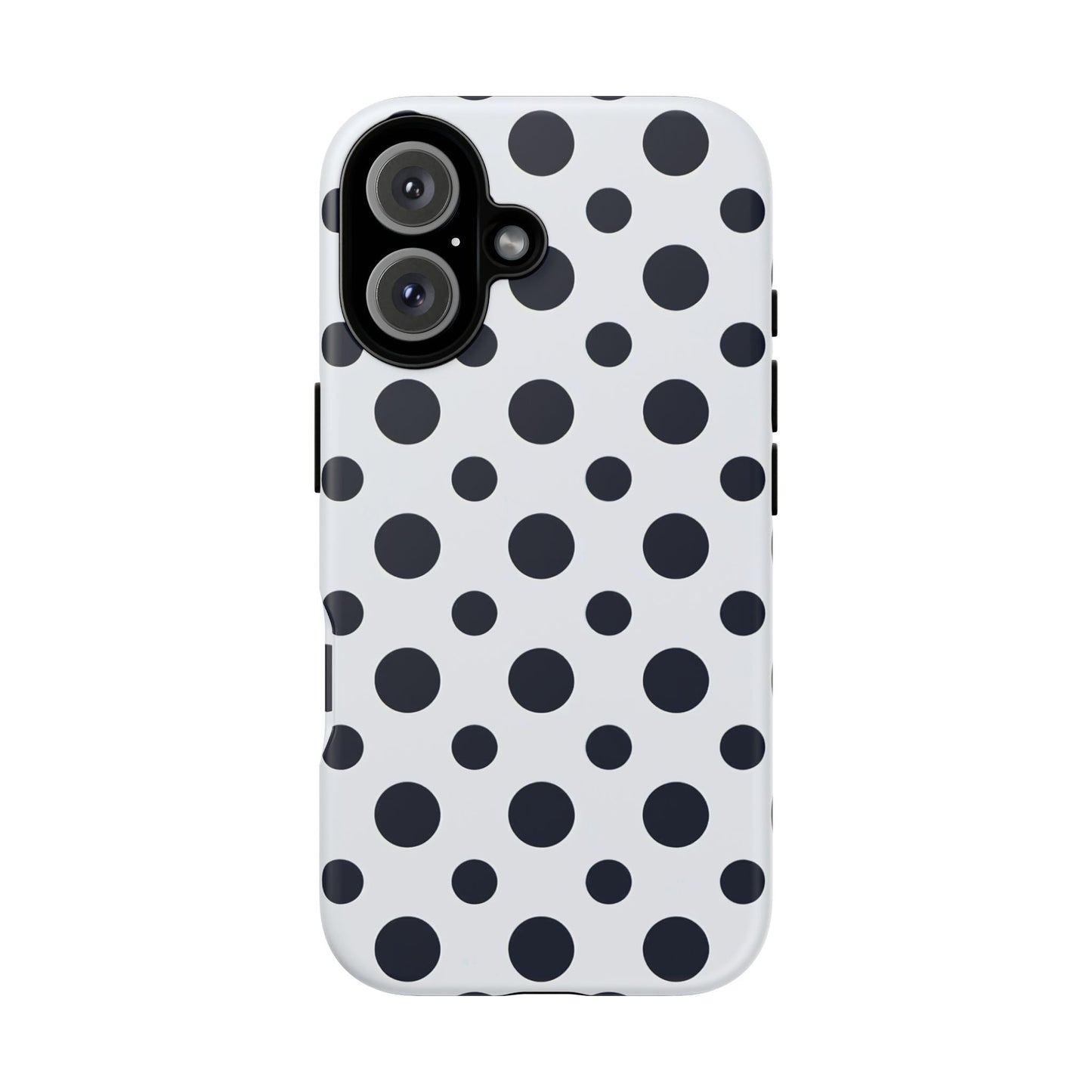 iphone case Bold Navy Spots iPhone 16