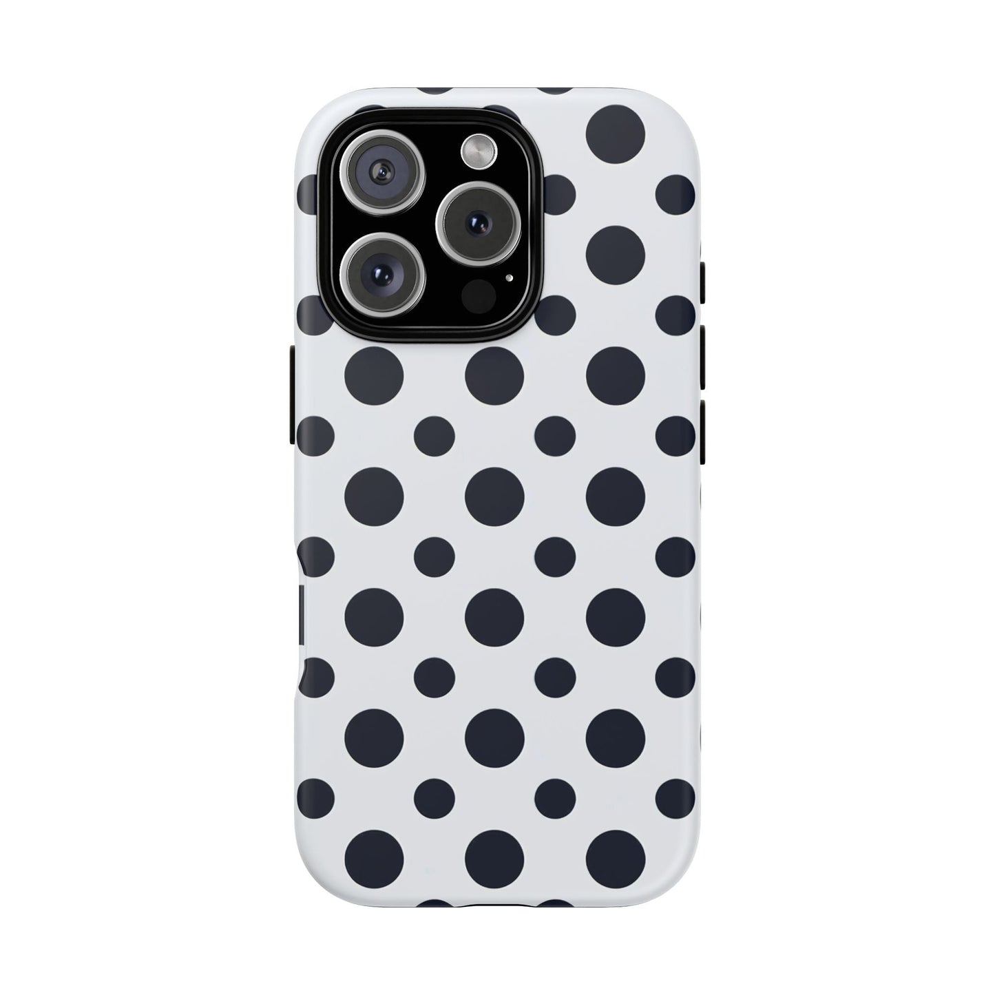 iphone case Bold Navy Spots iPhone 16 Pro