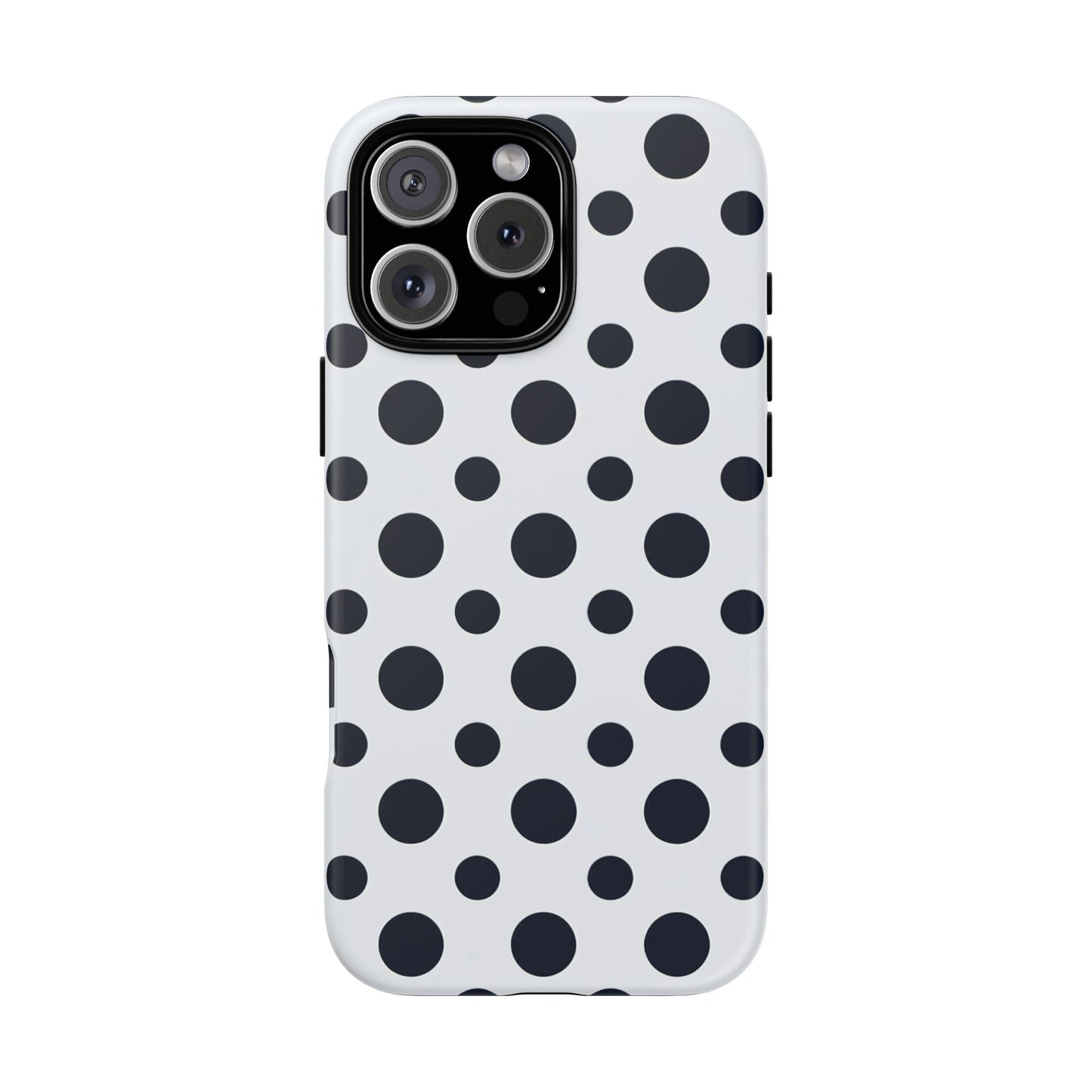 iphone case Bold Navy Spots iPhone 16 Pro Max
