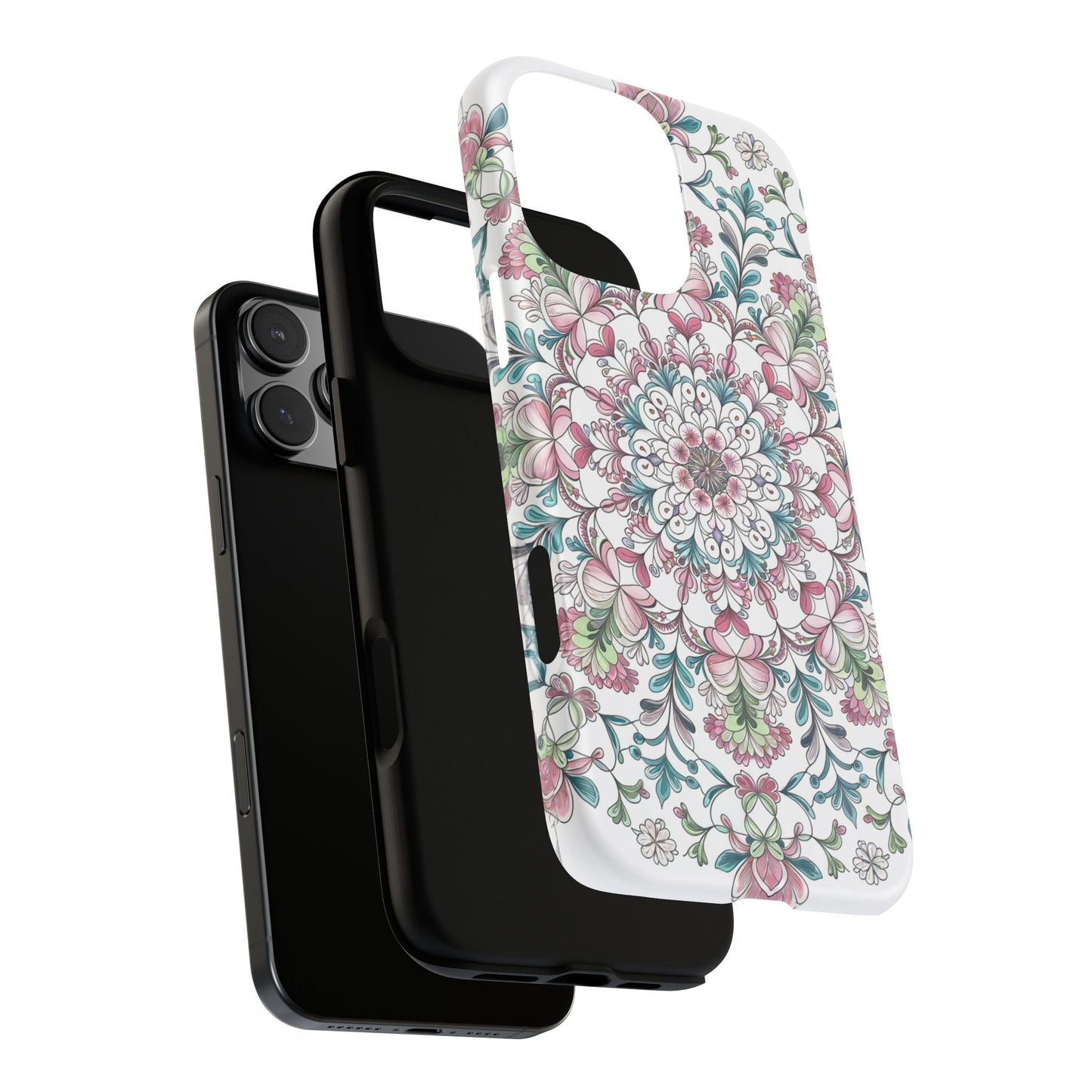 iphone case Botanical Mandala Elegance
