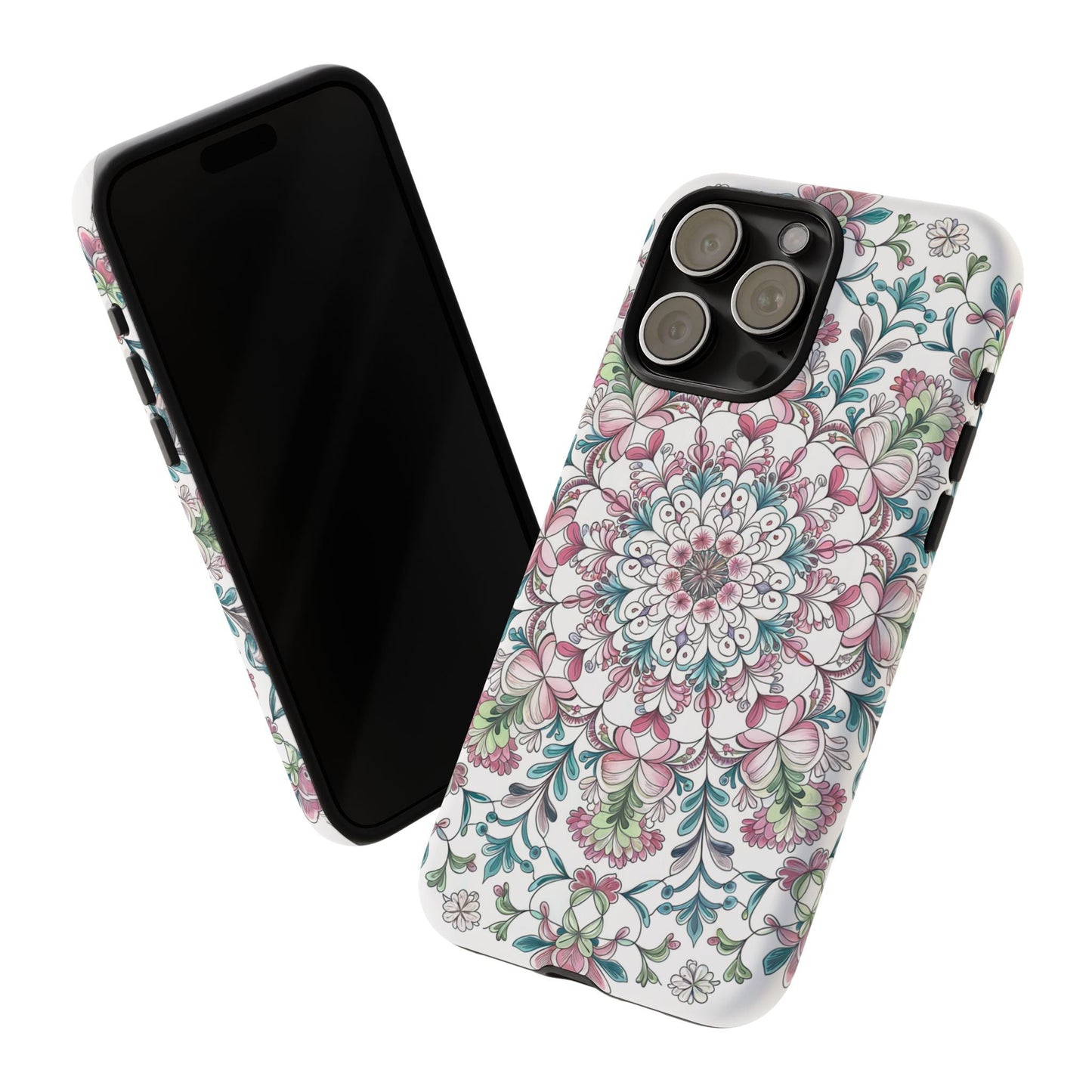 iphone case Botanical Mandala Elegance