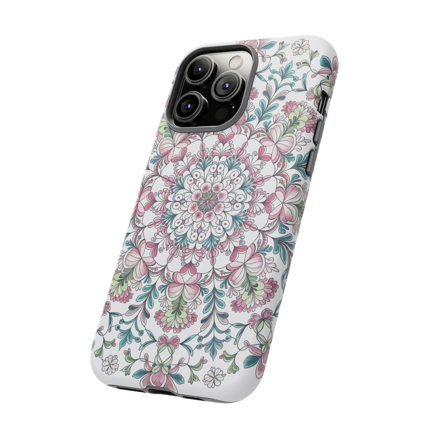 iphone case Botanical Mandala Elegance