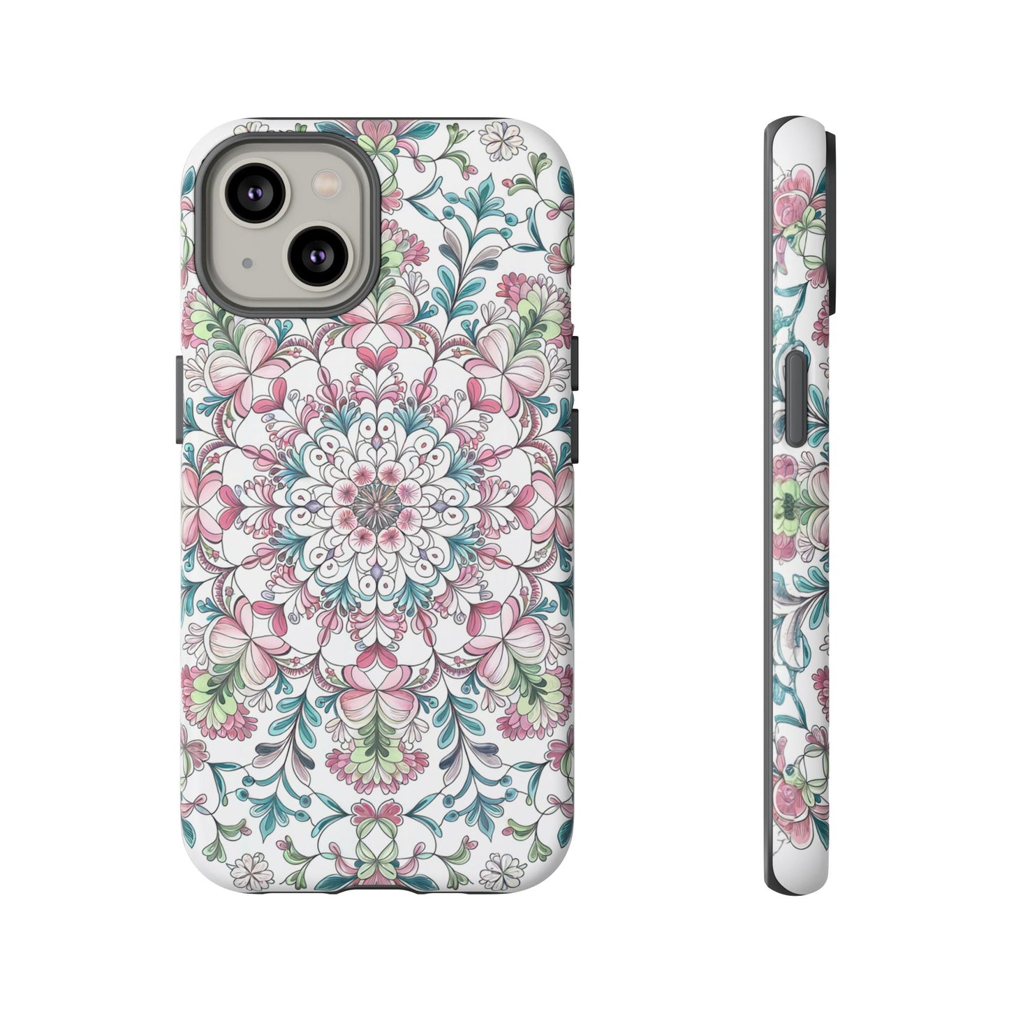 iphone case Botanical Mandala Elegance iPhone 14