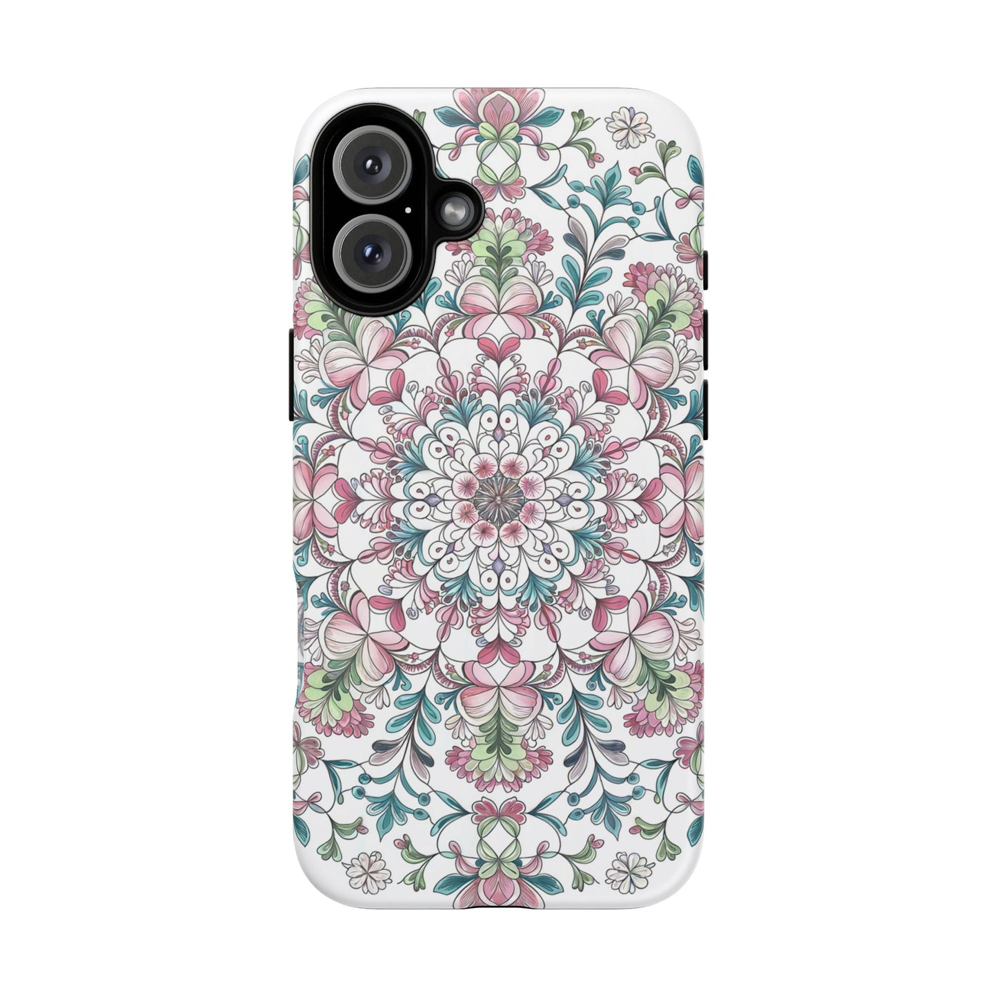 iphone case Botanical Mandala Elegance iPhone 16 Plus
