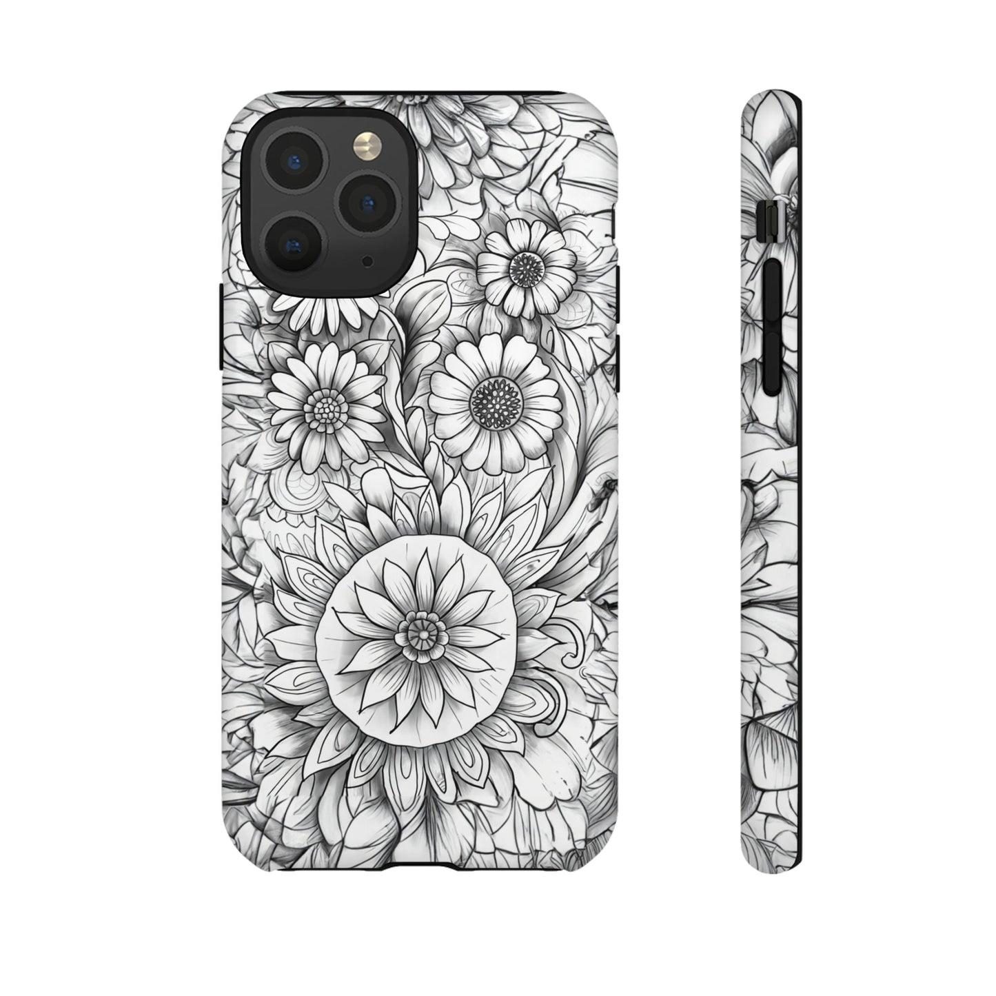 iphone case Botanical Sketch Elegance iPhone 11 Pro
