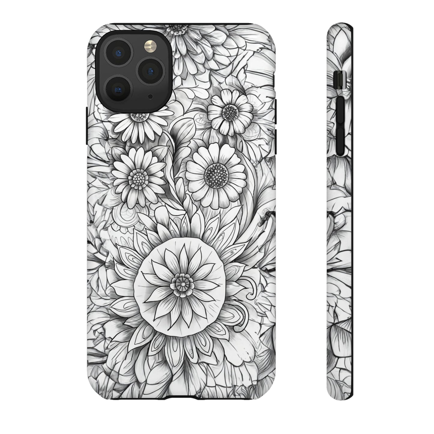 iphone case Botanical Sketch Elegance iPhone 11 Pro Max