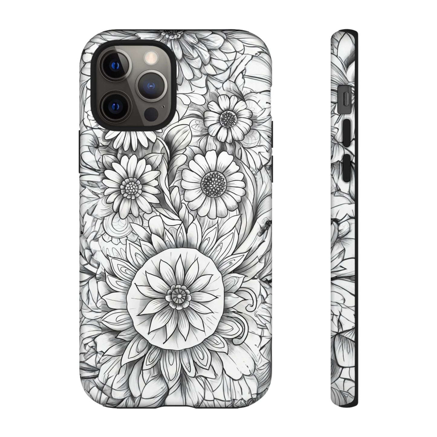 iphone case Botanical Sketch Elegance iPhone 12 Pro