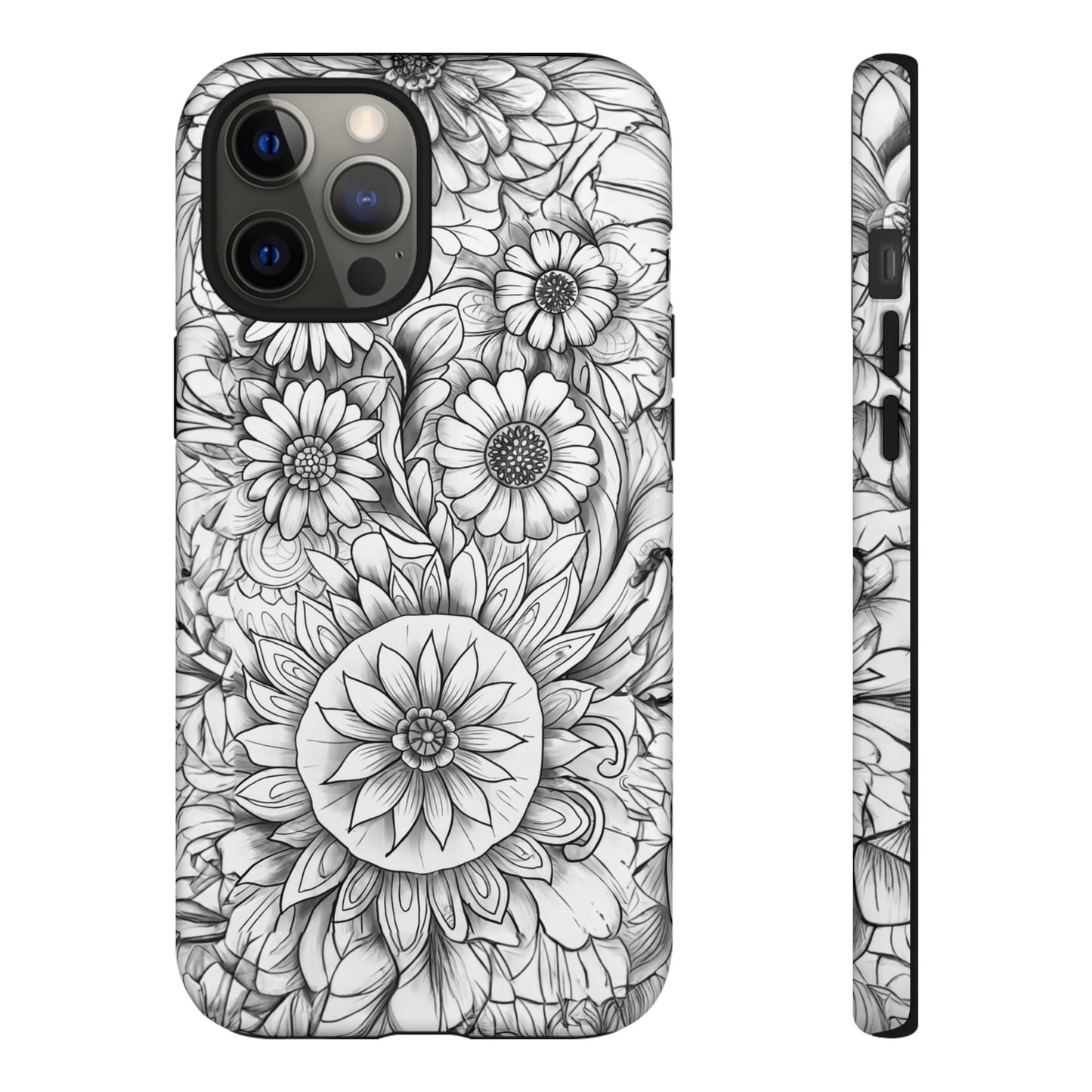 iphone case Botanical Sketch Elegance iPhone 12 Pro Max