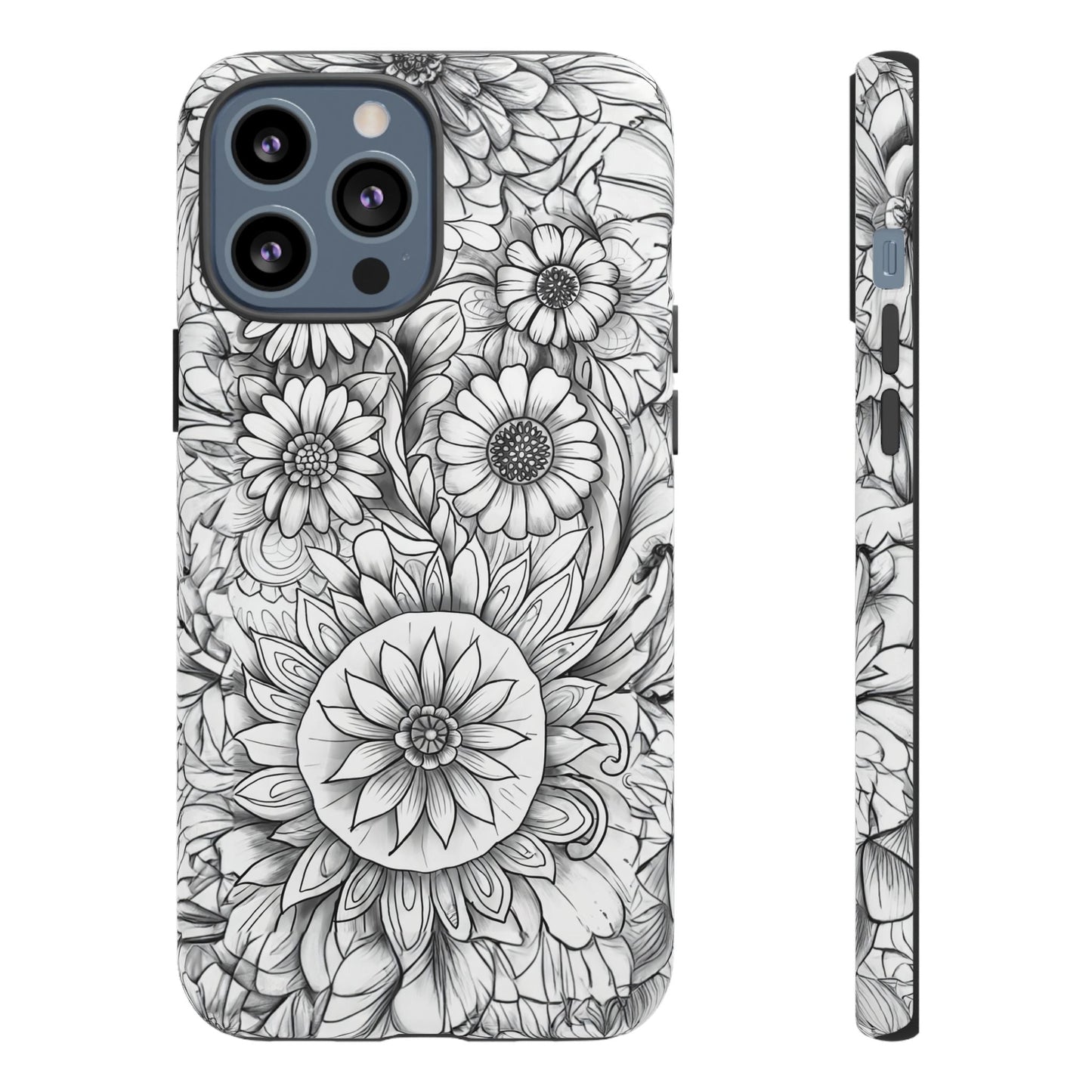 iphone case Botanical Sketch Elegance iPhone 13 Pro Max