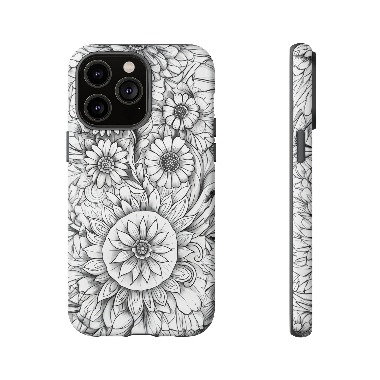 iphone case Botanical Sketch Elegance iPhone 14 Pro Max