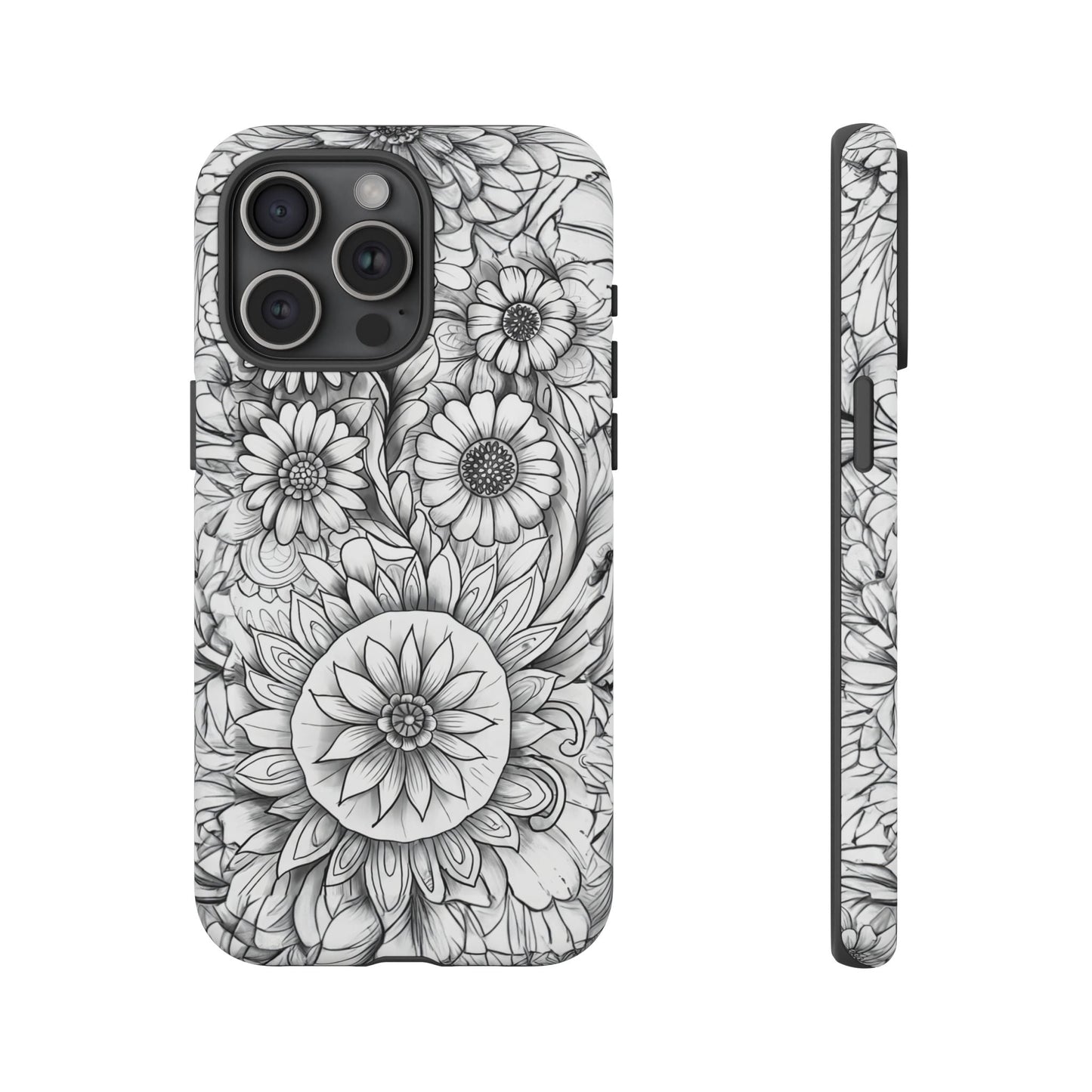 iphone case Botanical Sketch Elegance iPhone 15 Pro Max