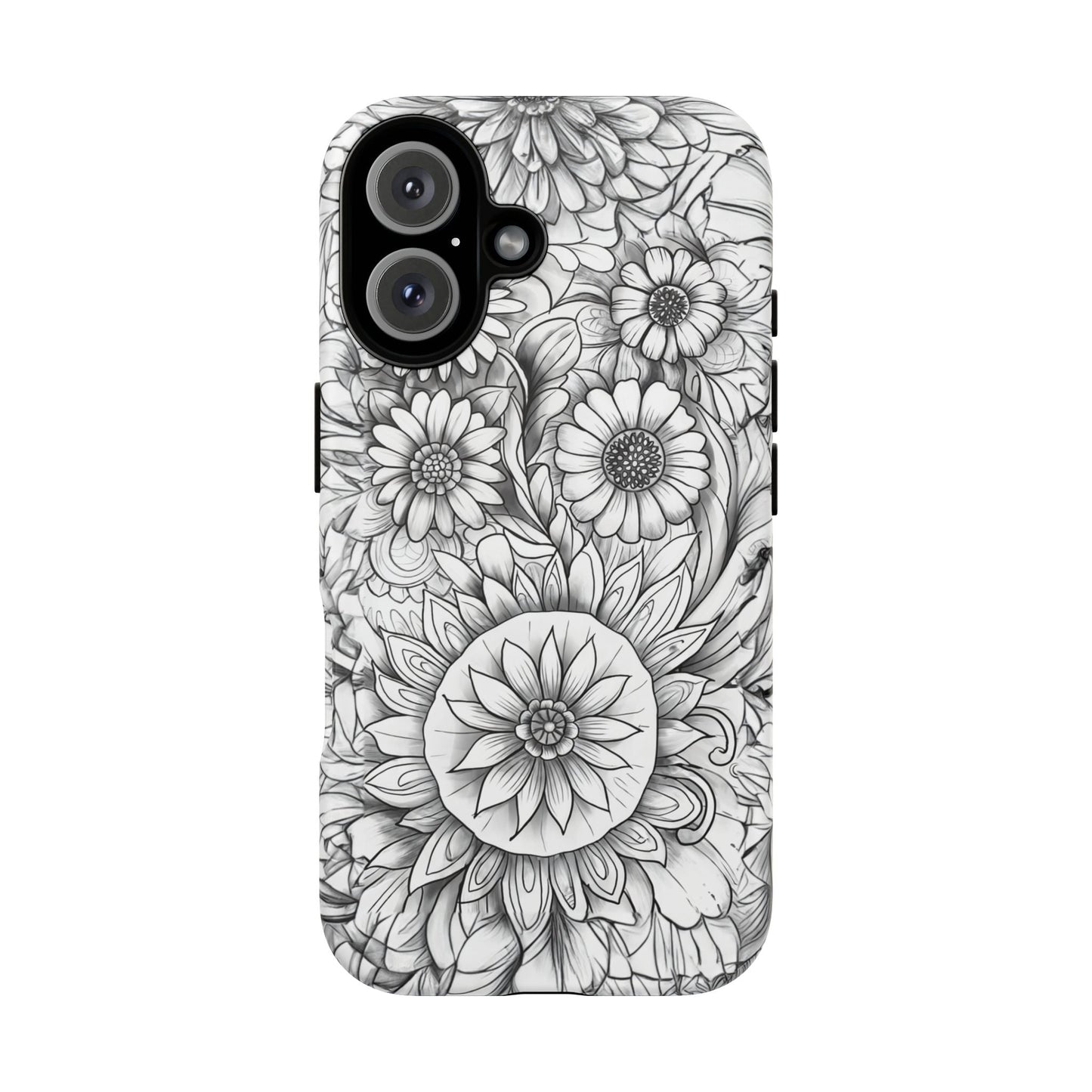 iphone case Botanical Sketch Elegance iPhone 16