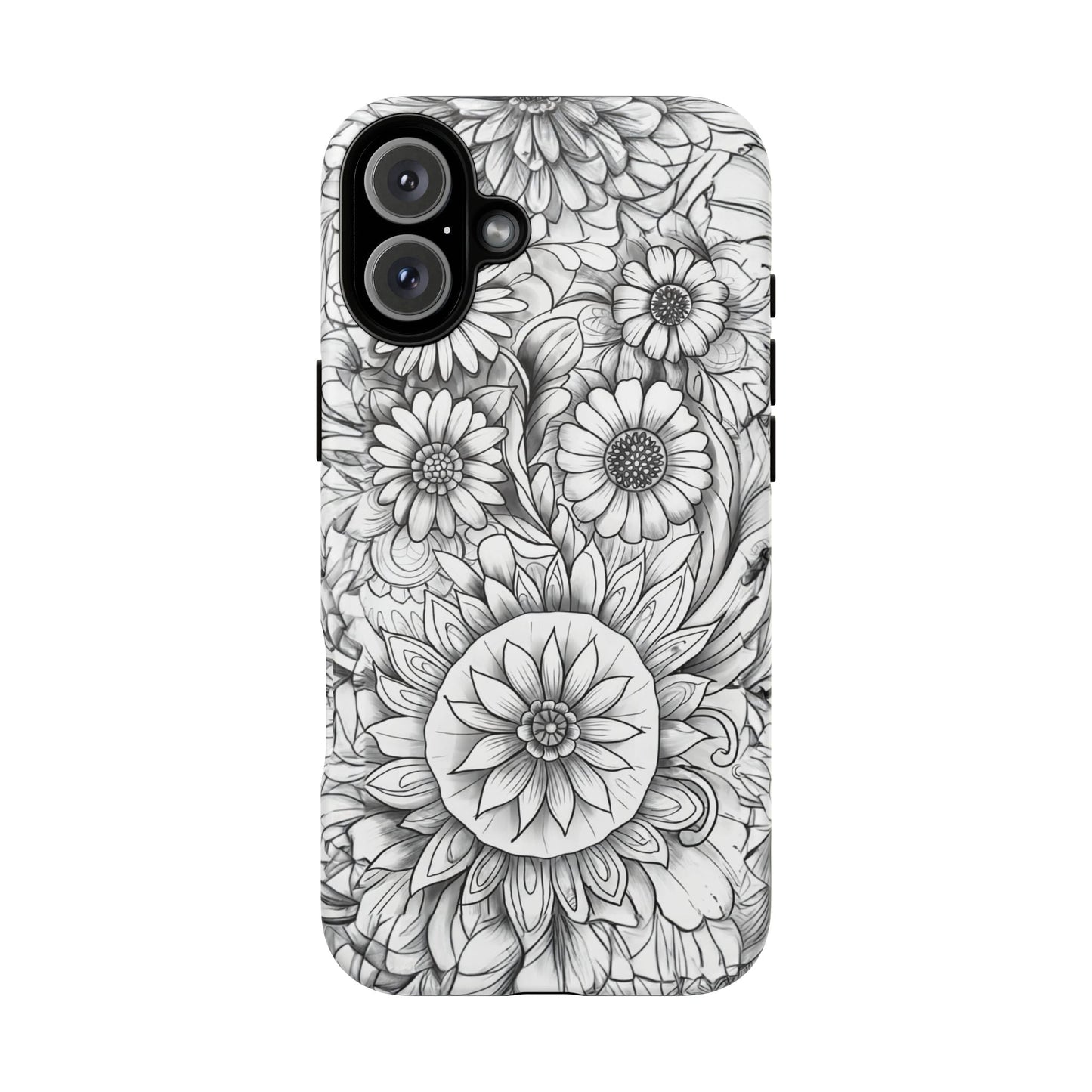 iphone case Botanical Sketch Elegance iPhone 16 Plus