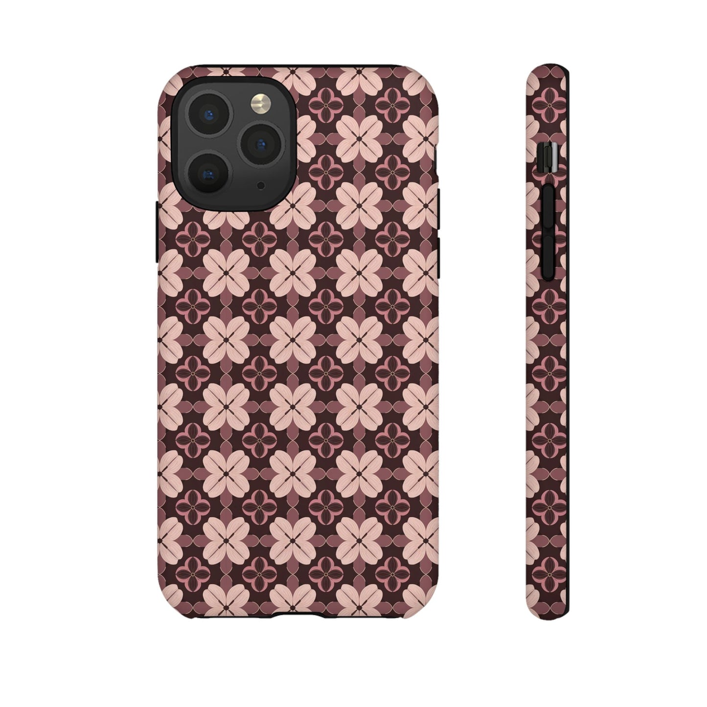 iphone case Burgundy Clover Elegance iPhone 11 Pro