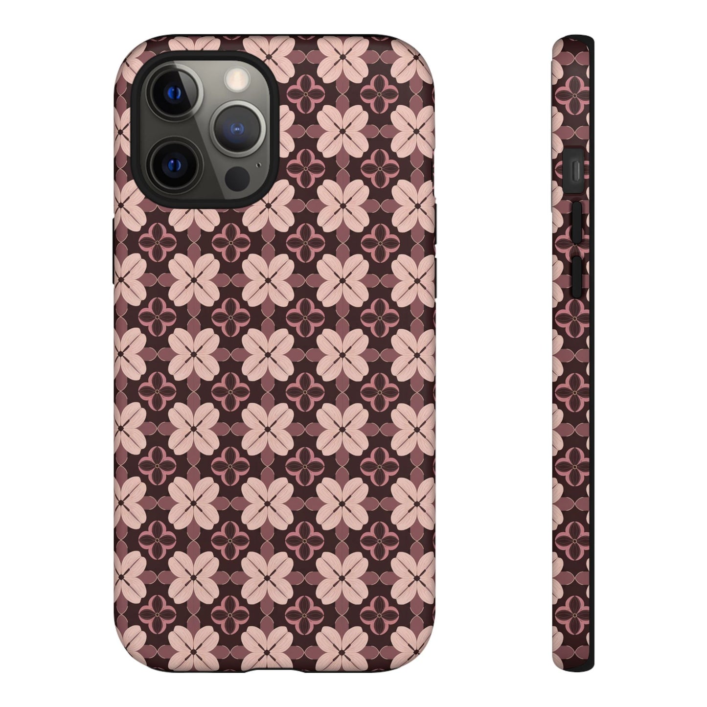 iphone case Burgundy Clover Elegance iPhone 12 Pro Max