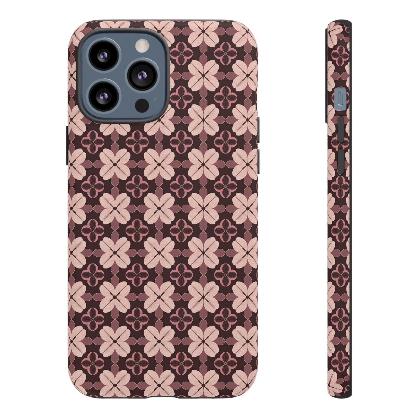 iphone case Burgundy Clover Elegance iPhone 13 Pro Max