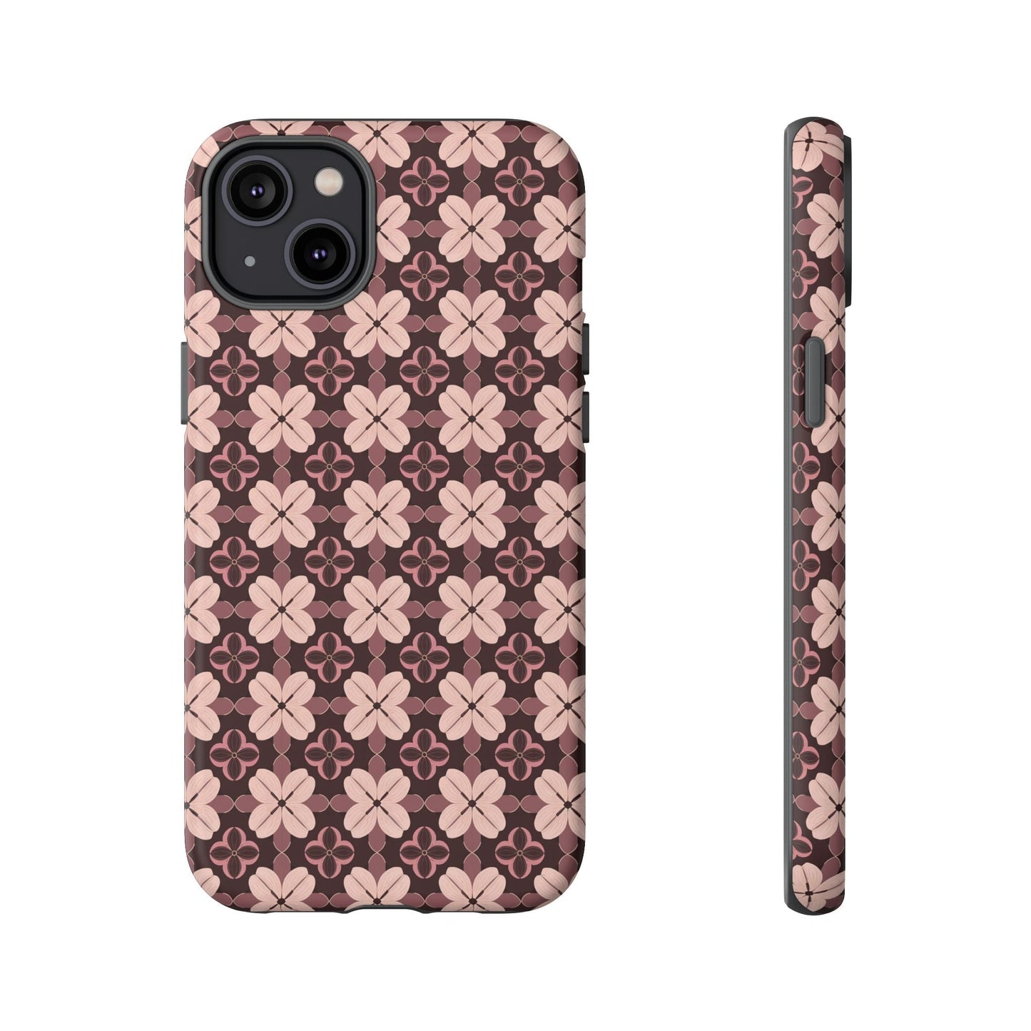 iphone case Burgundy Clover Elegance iPhone 14 Plus