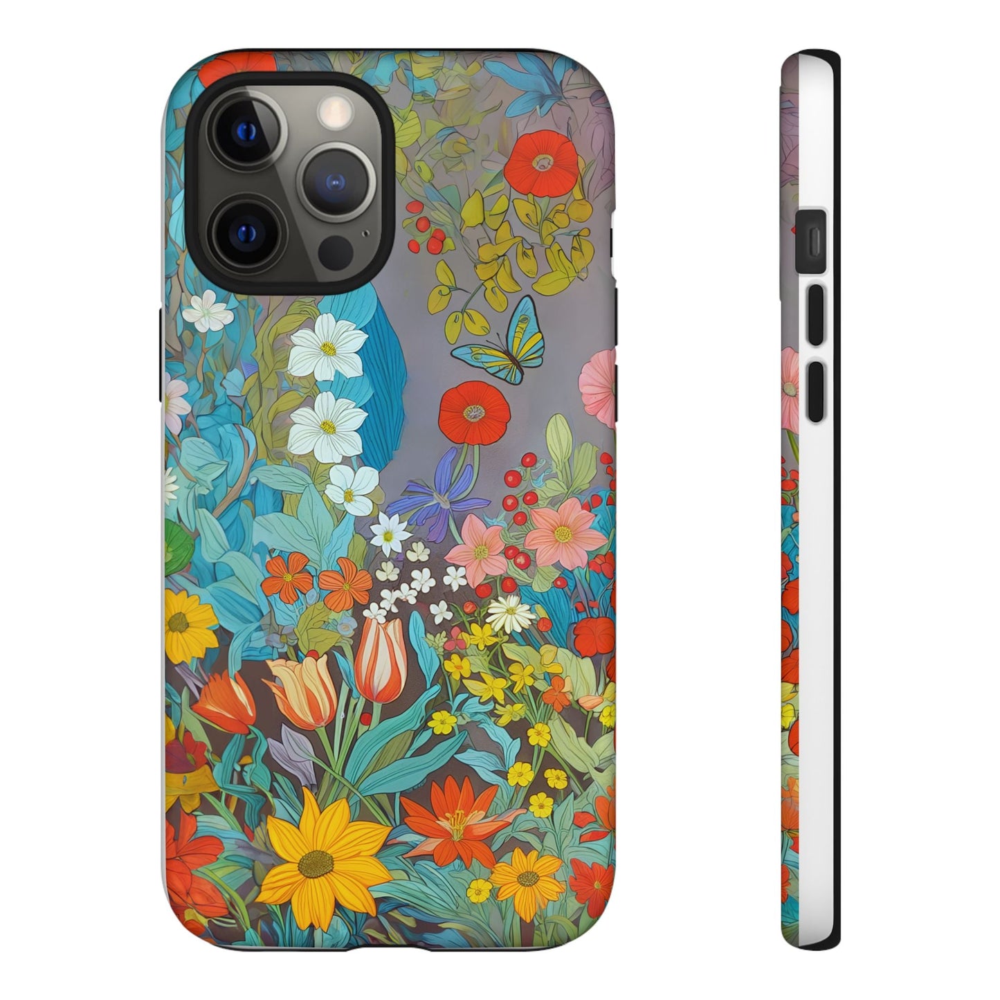 iphone case Butterfly Wildflower Garden iPhone 12 Pro Max