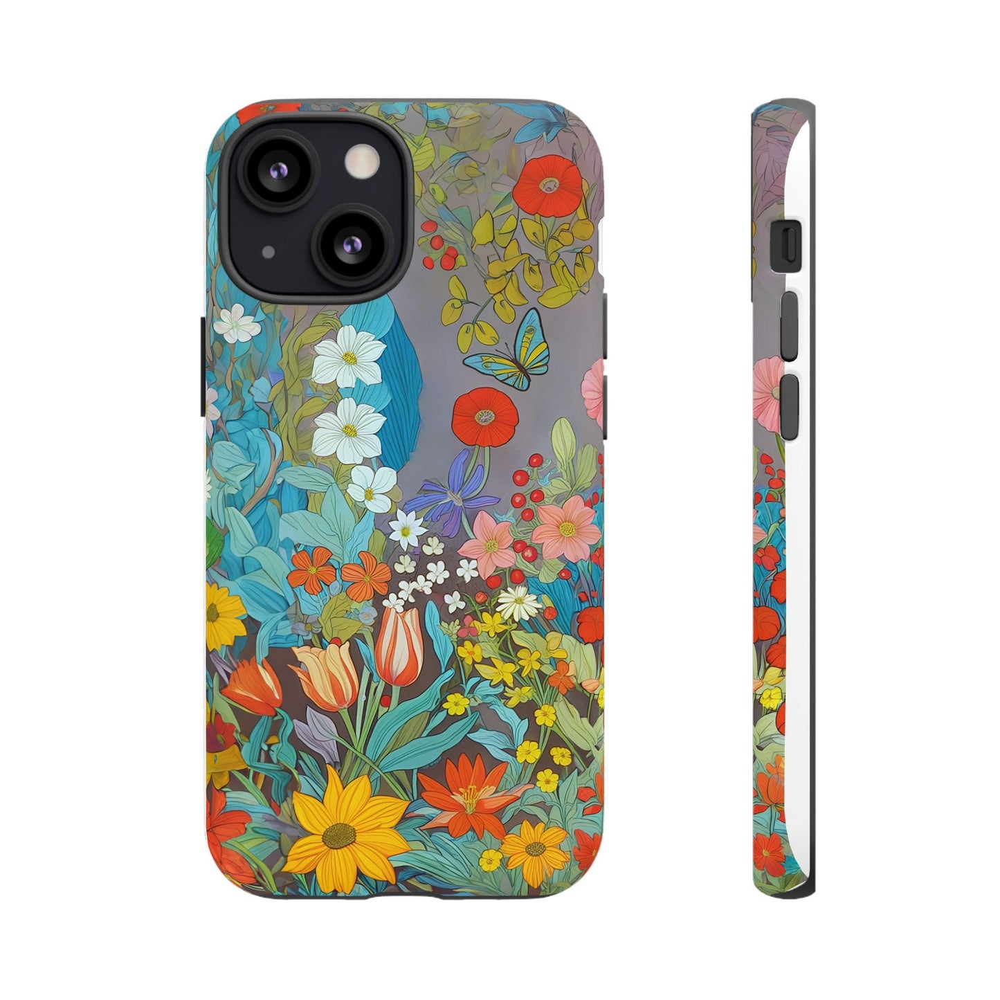 iphone case Butterfly Wildflower Garden iPhone 13 Mini