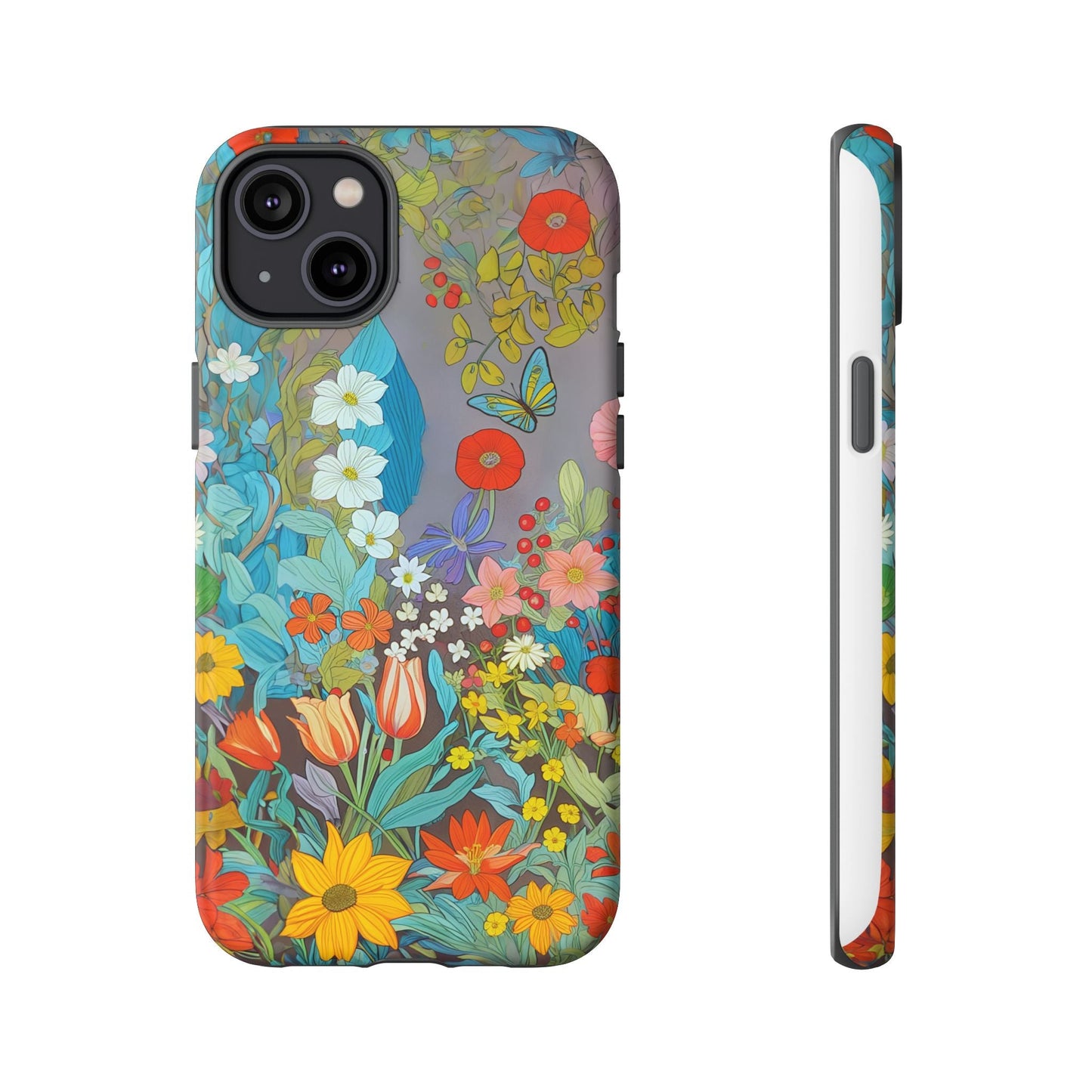 iphone case Butterfly Wildflower Garden iPhone 14 Plus