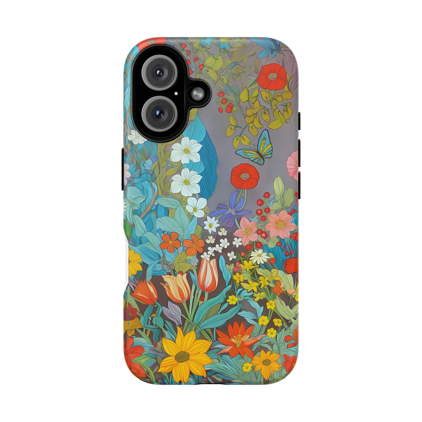iphone case Butterfly Wildflower Garden iPhone 16