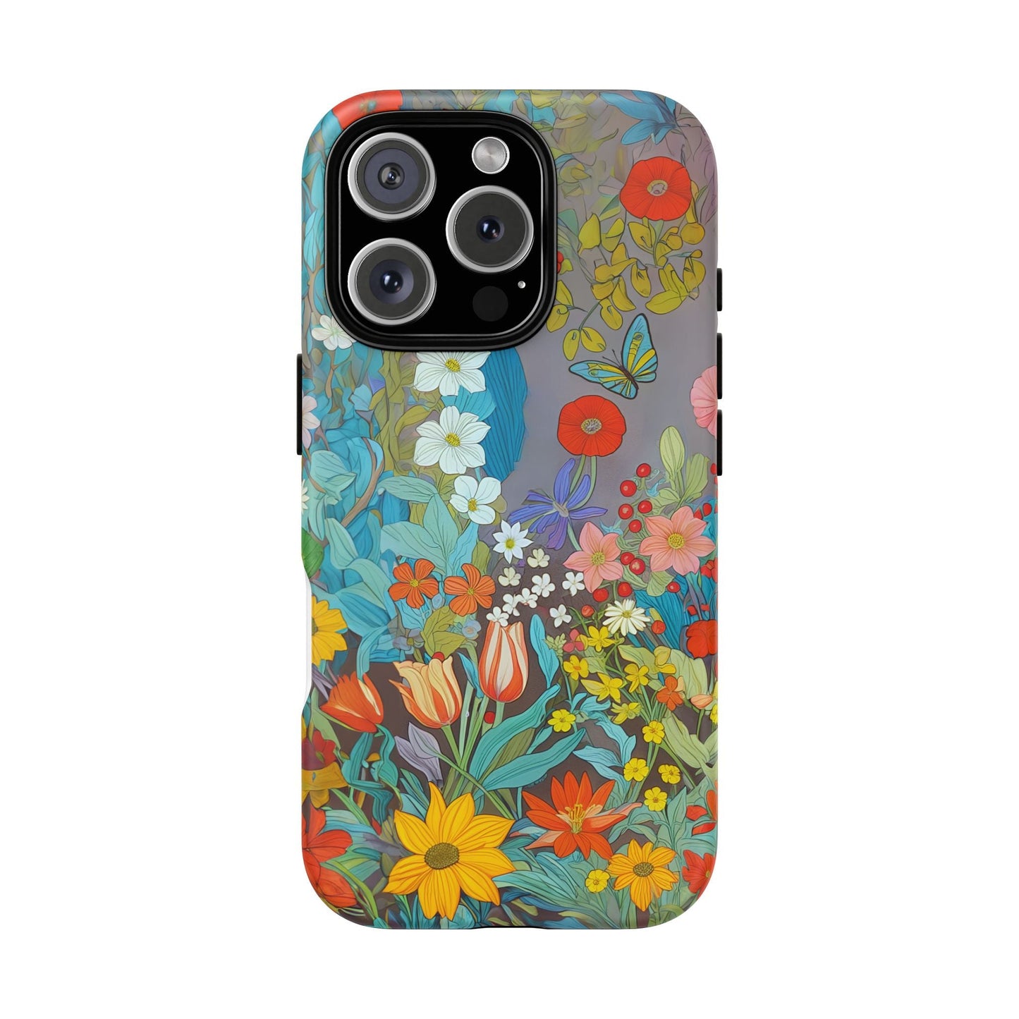 iphone case Butterfly Wildflower Garden iPhone 16 Pro