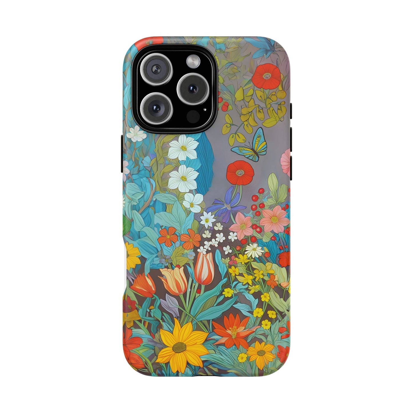 iphone case Butterfly Wildflower Garden iPhone 16 Pro Max