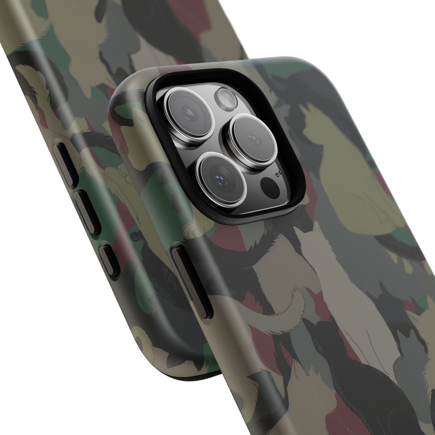 iphone case Camo Cats