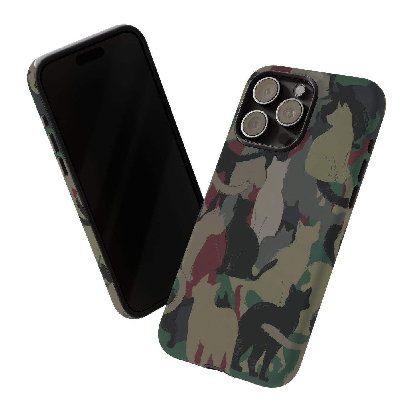 iphone case Camo Cats