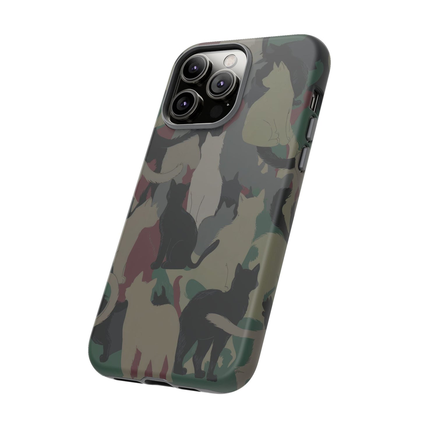 iphone case Camo Cats