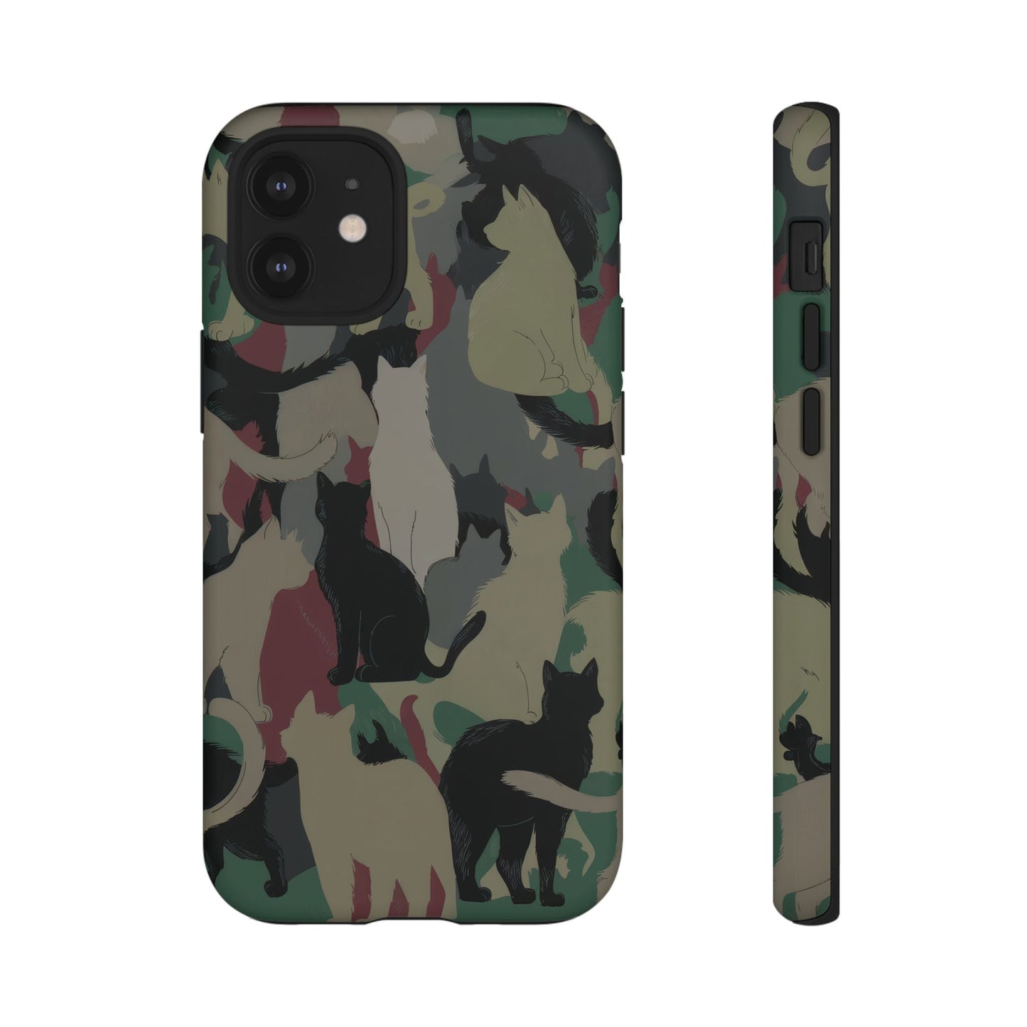 iphone case Camo Cats iPhone 12 Mini