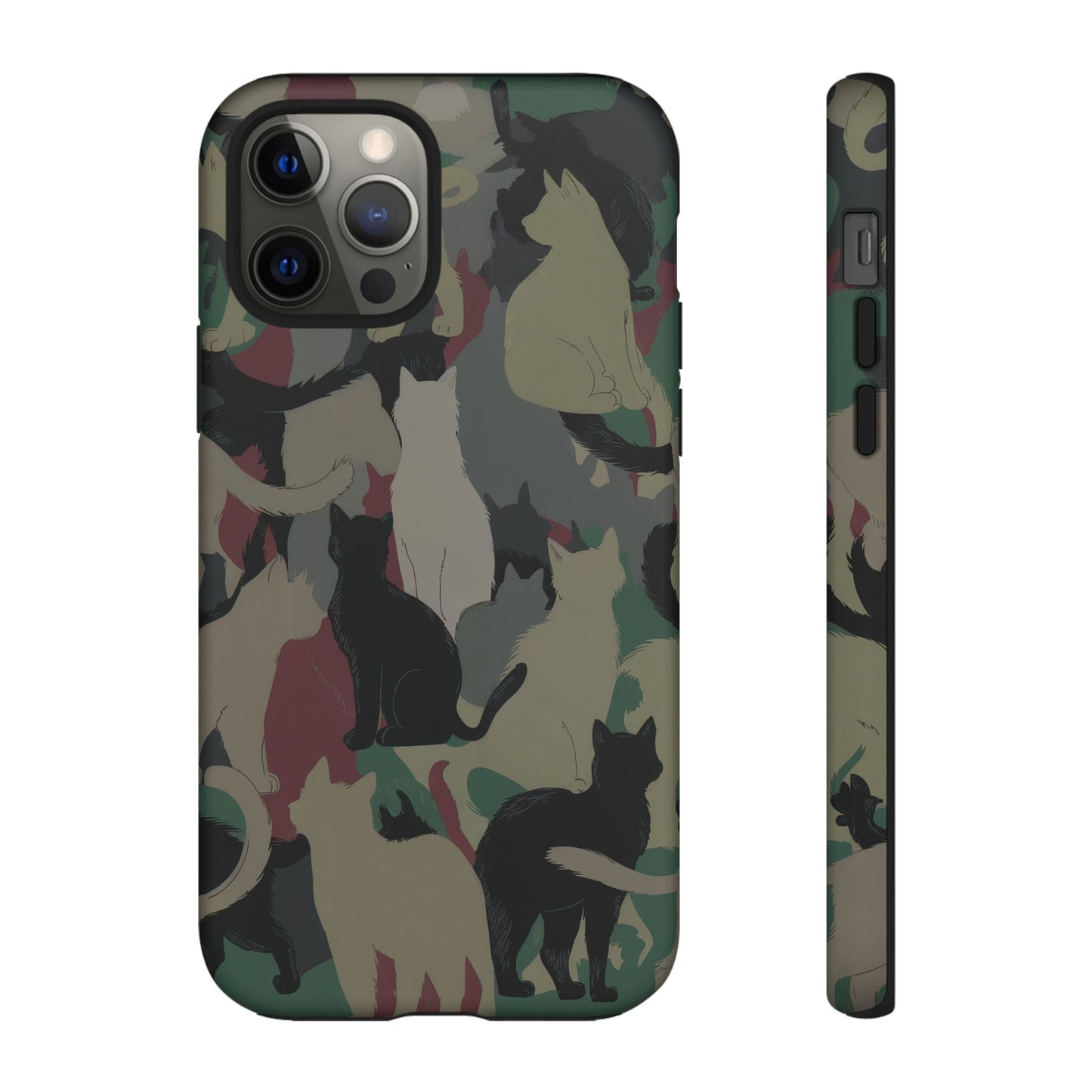 iphone case Camo Cats iPhone 12 Pro