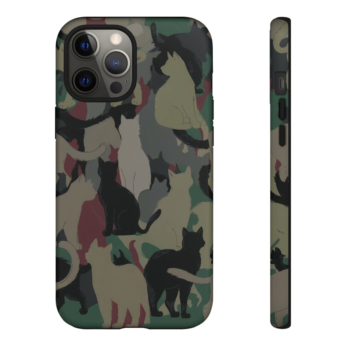 iphone case Camo Cats iPhone 12 Pro Max
