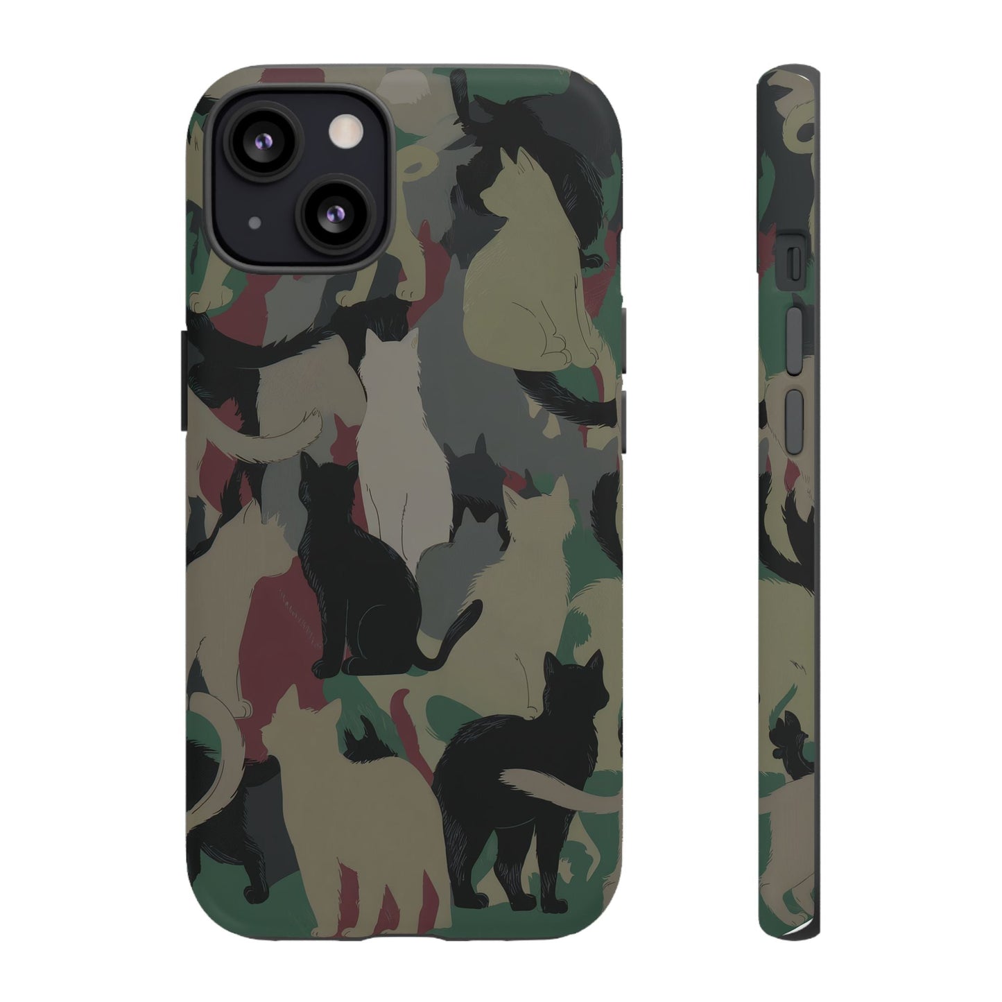 iphone case Camo Cats iPhone 13