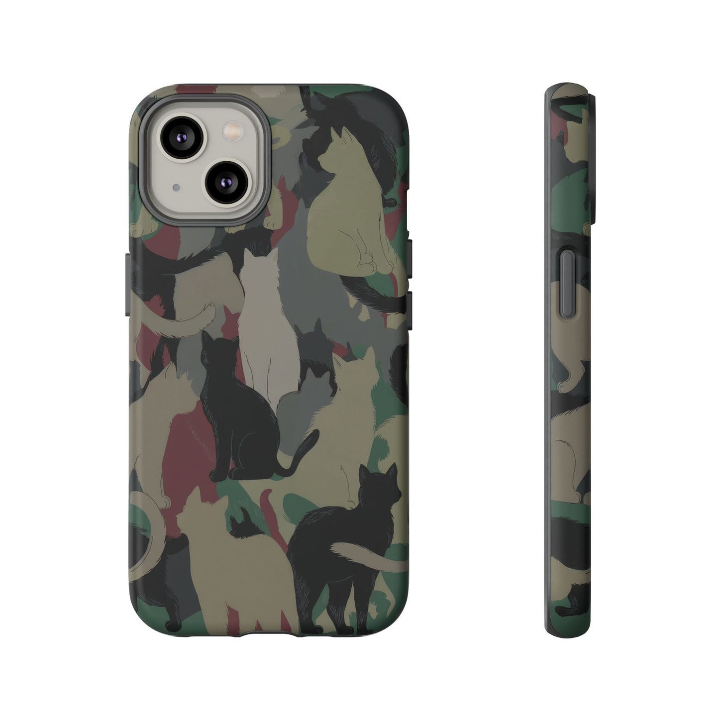 iphone case Camo Cats iPhone 14