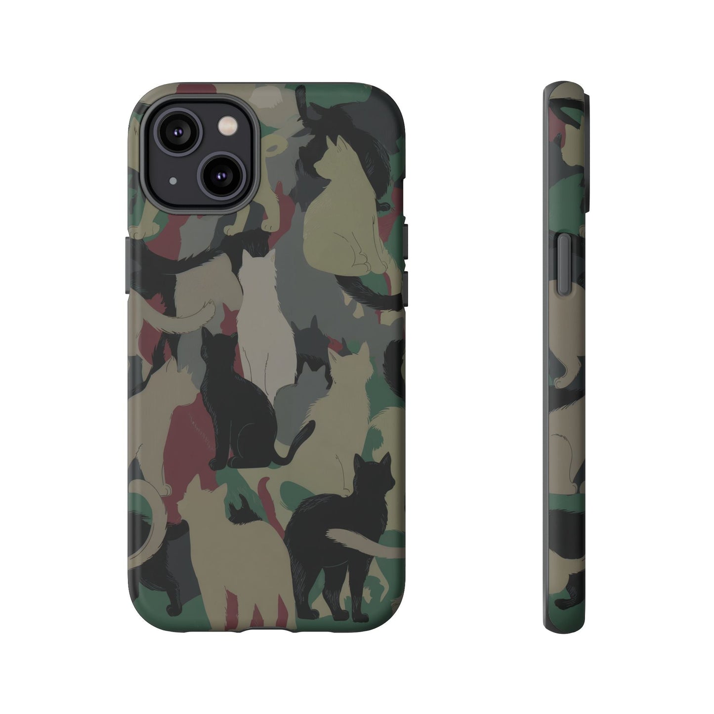 iphone case Camo Cats iPhone 14 Plus