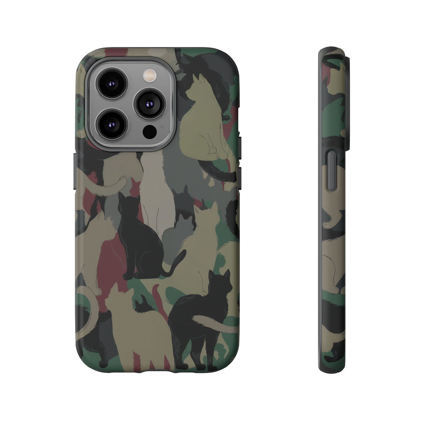 iphone case Camo Cats iPhone 14 Pro