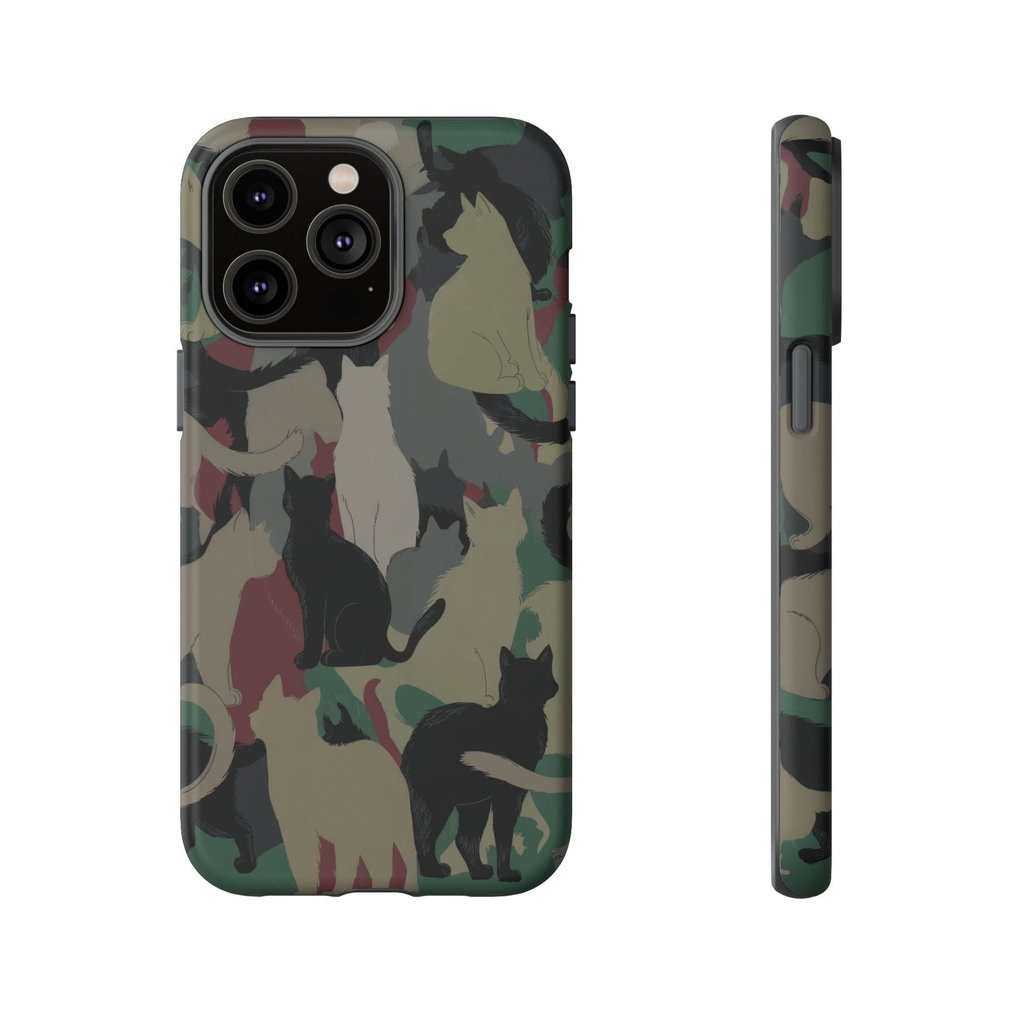 iphone case Camo Cats iPhone 14 Pro Max