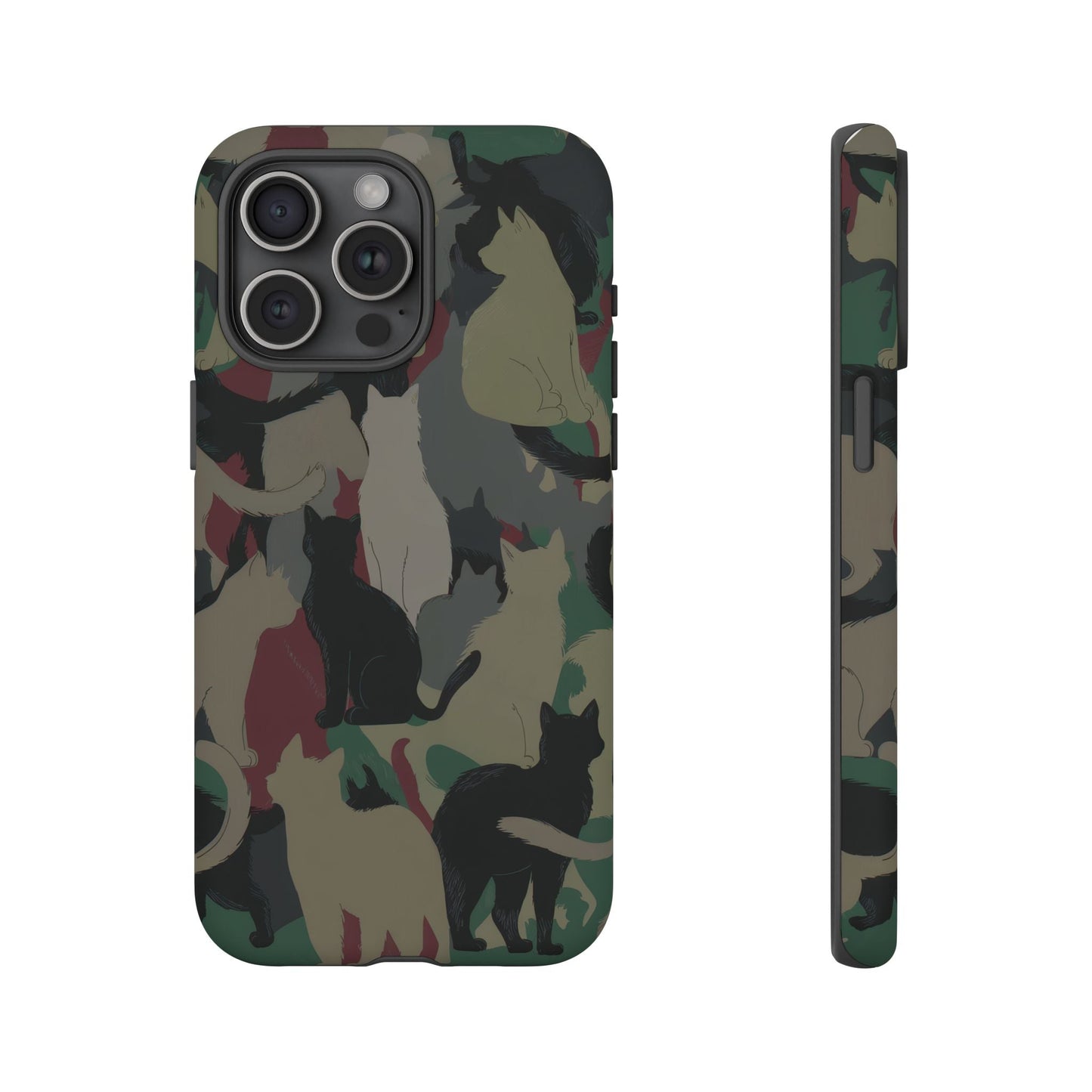iphone case Camo Cats iPhone 15 Pro Max