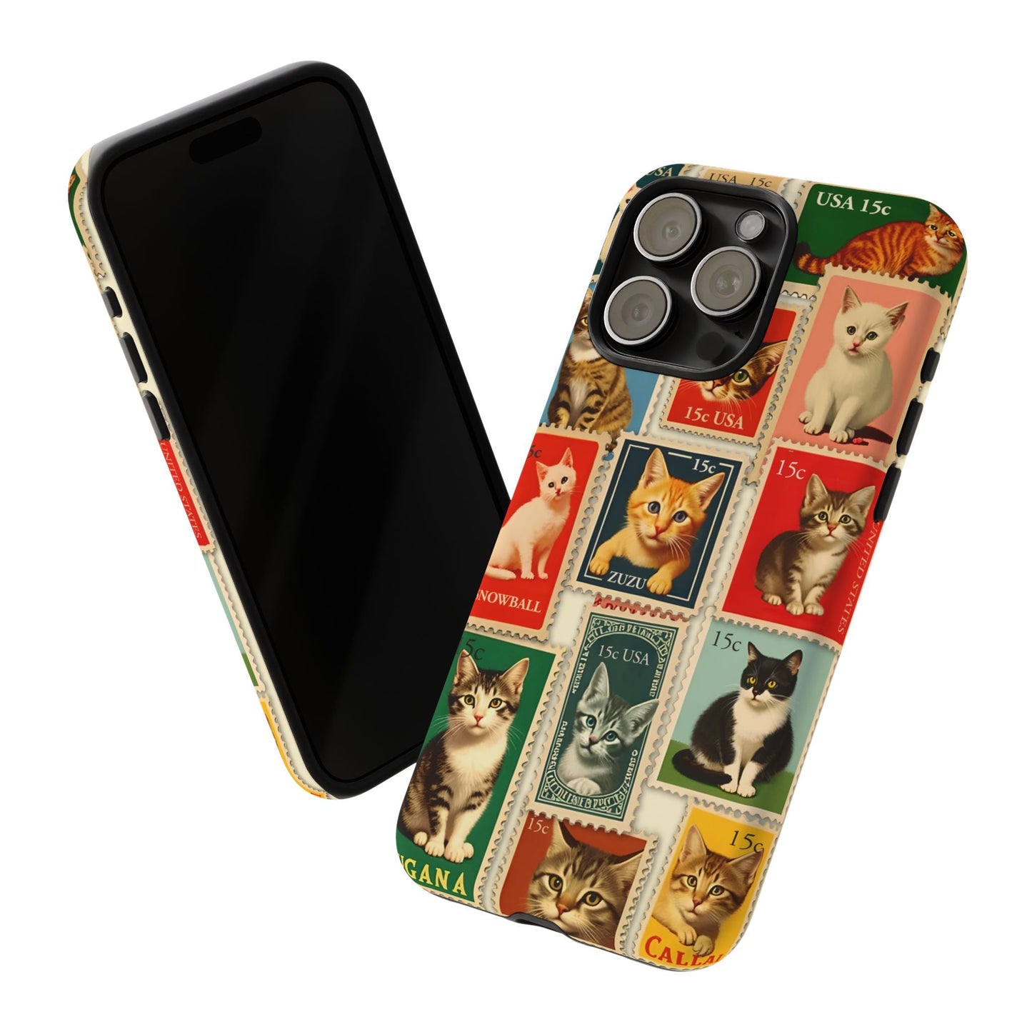 iphone case Cat Stamp Collection
