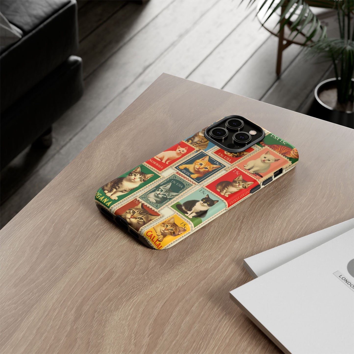 iphone case Cat Stamp Collection