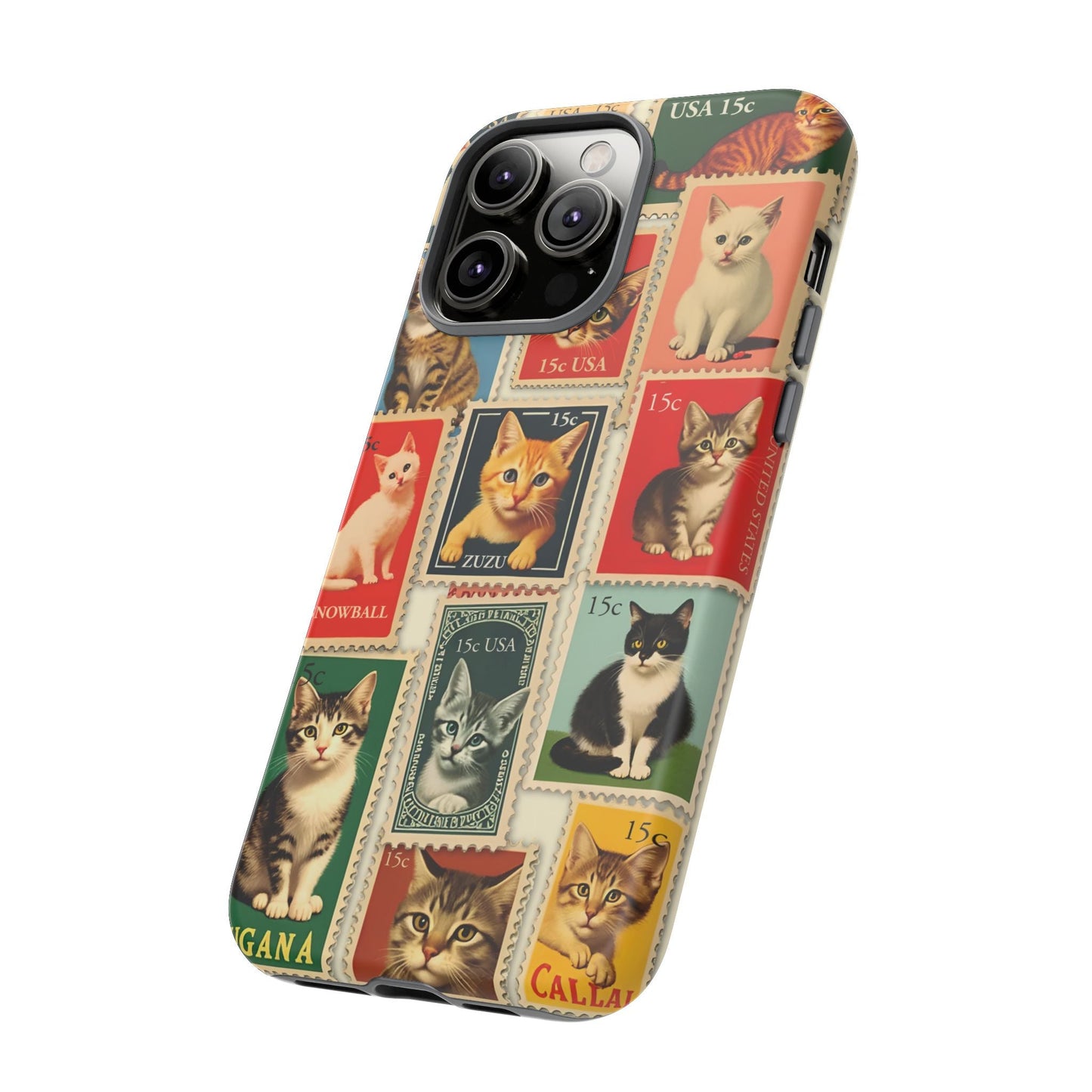 iphone case Cat Stamp Collection