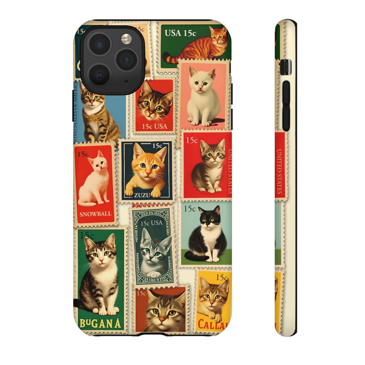 iphone case Cat Stamp Collection iPhone 11 Pro Max