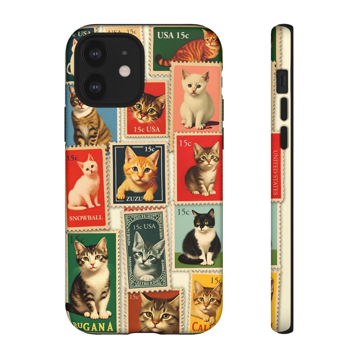 iphone case Cat Stamp Collection iPhone 12