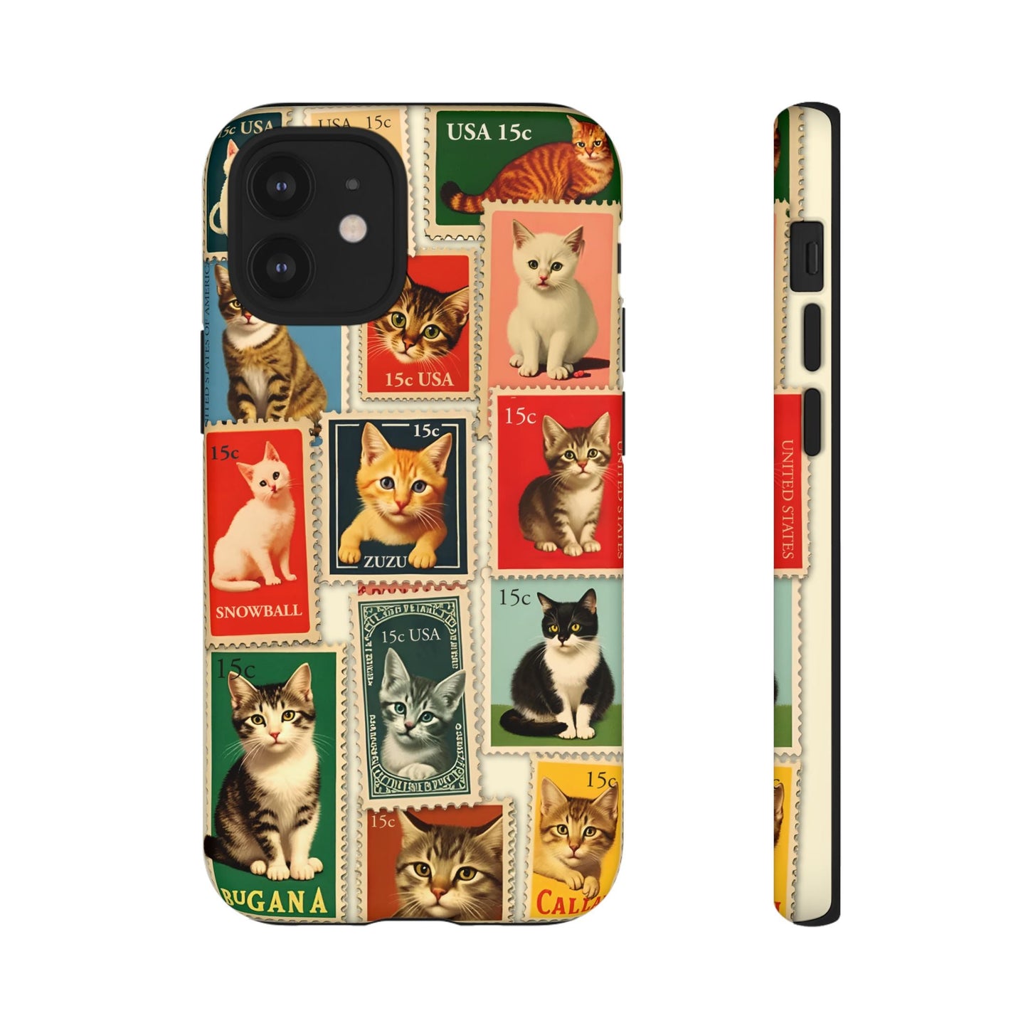 iphone case Cat Stamp Collection iPhone 12 Mini