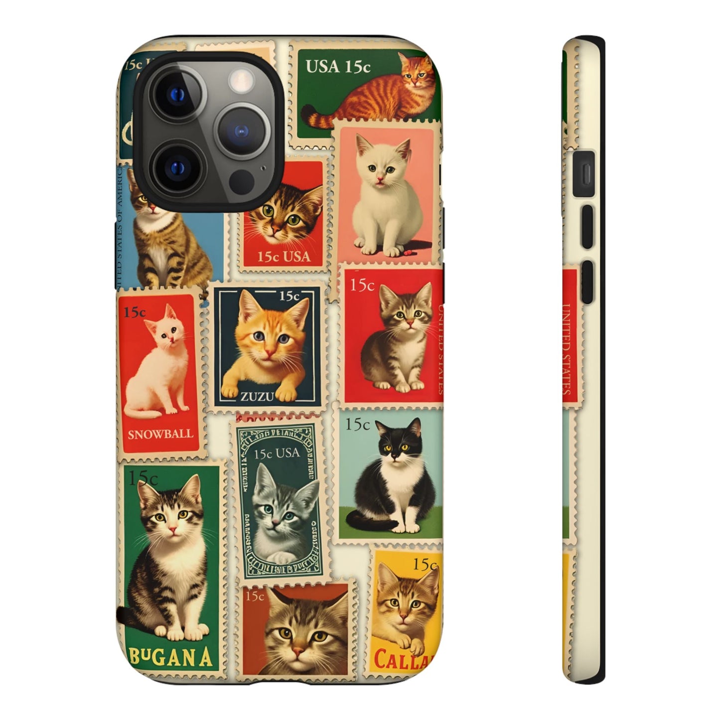 iphone case Cat Stamp Collection iPhone 12 Pro Max