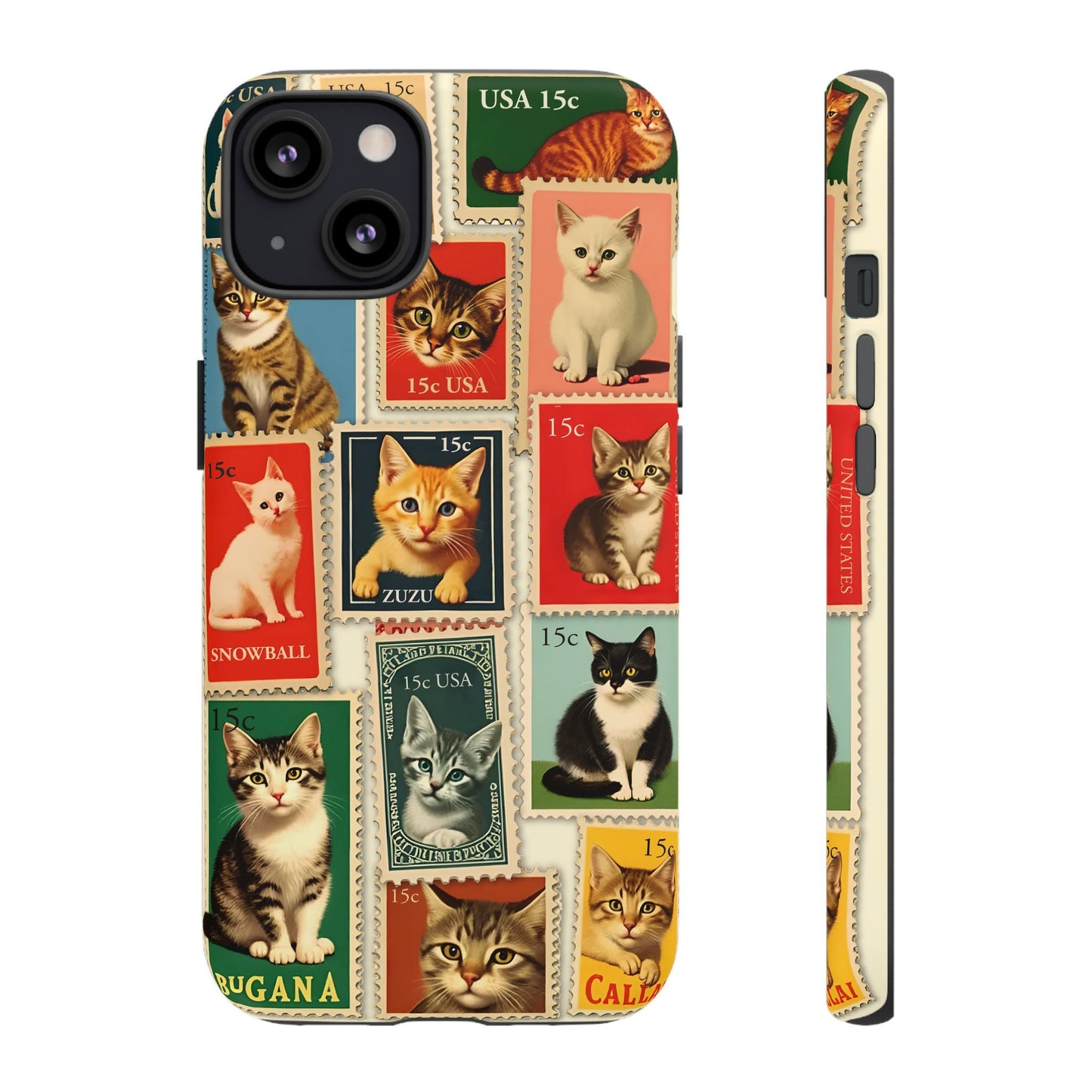 iphone case Cat Stamp Collection iPhone 13