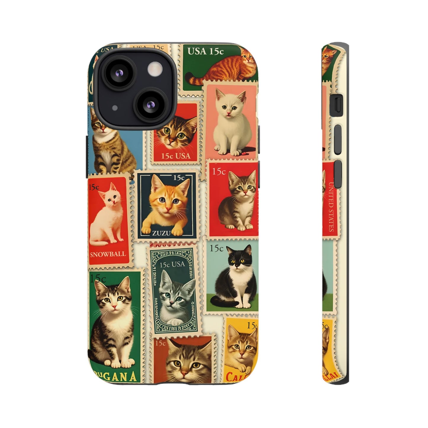iphone case Cat Stamp Collection iPhone 13 Mini