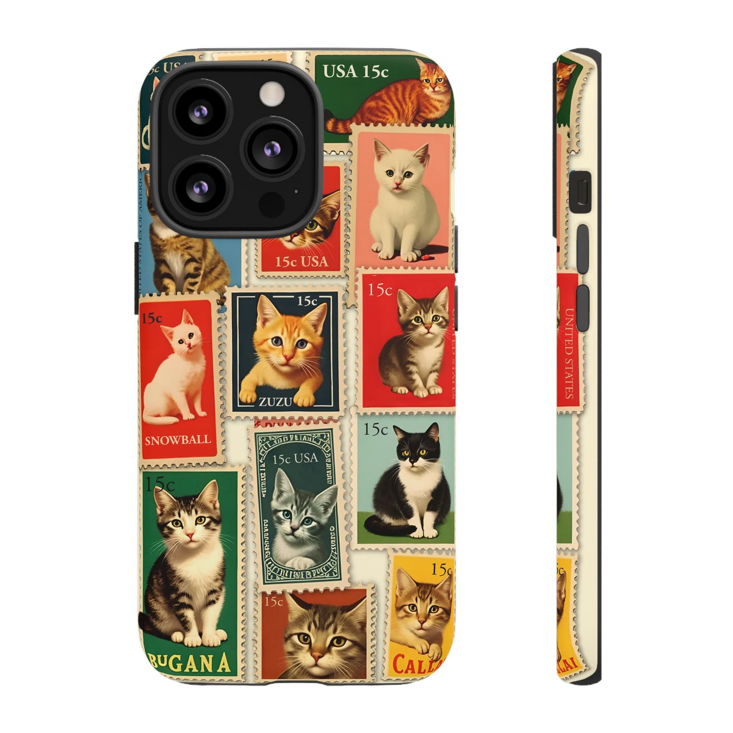 iphone case Cat Stamp Collection iPhone 13 Pro