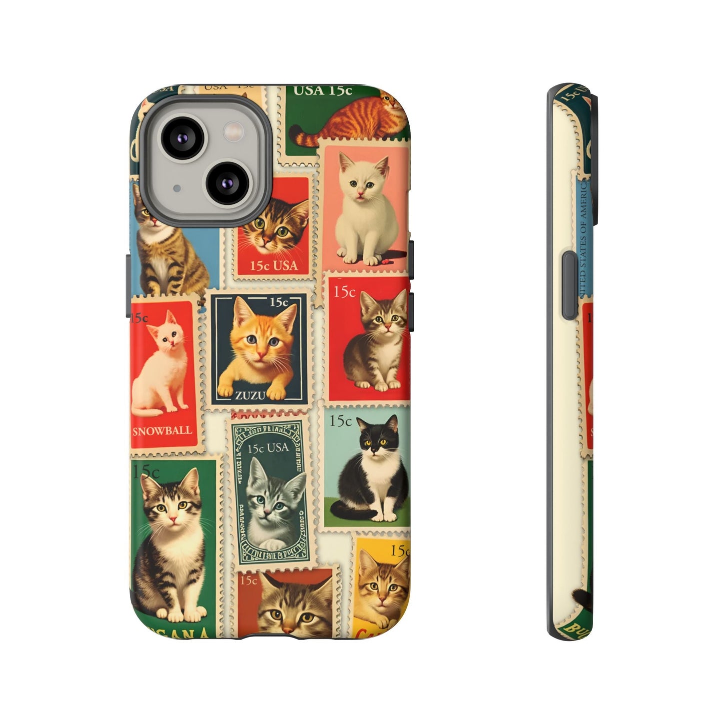iphone case Cat Stamp Collection iPhone 14